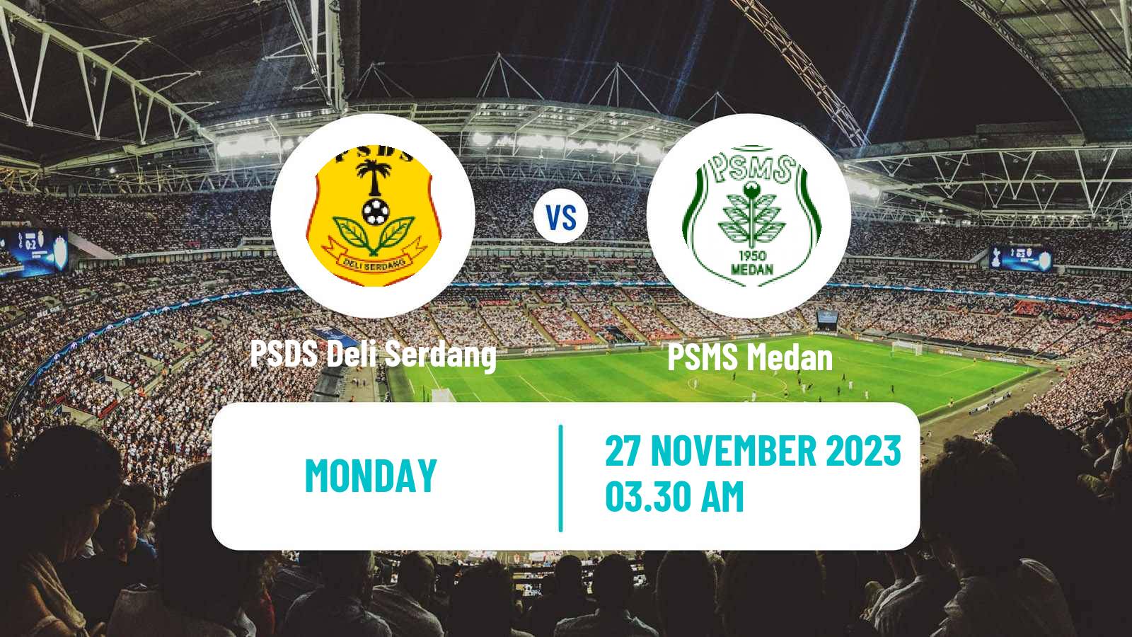 Soccer Indonesian Liga 2 PSDS Deli Serdang - PSMS Medan