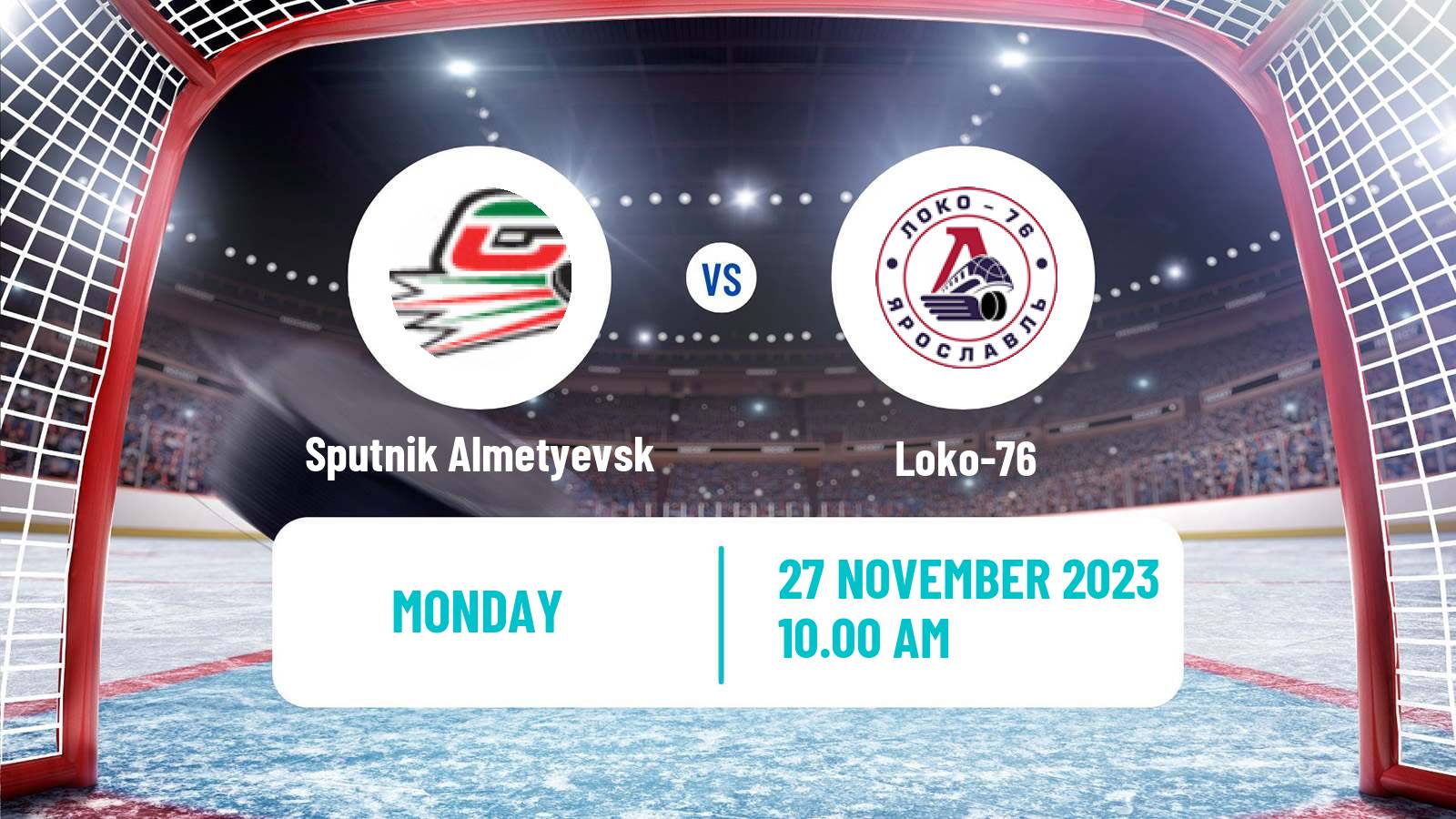 Hockey MHL Sputnik Almetyevsk - Loko-76