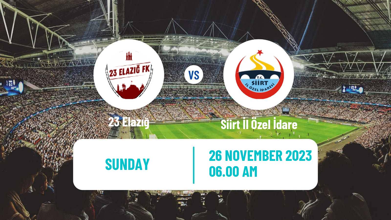 Soccer Turkish 3 Lig Group 4 23 Elazığ - Siirt İl Özel İdare