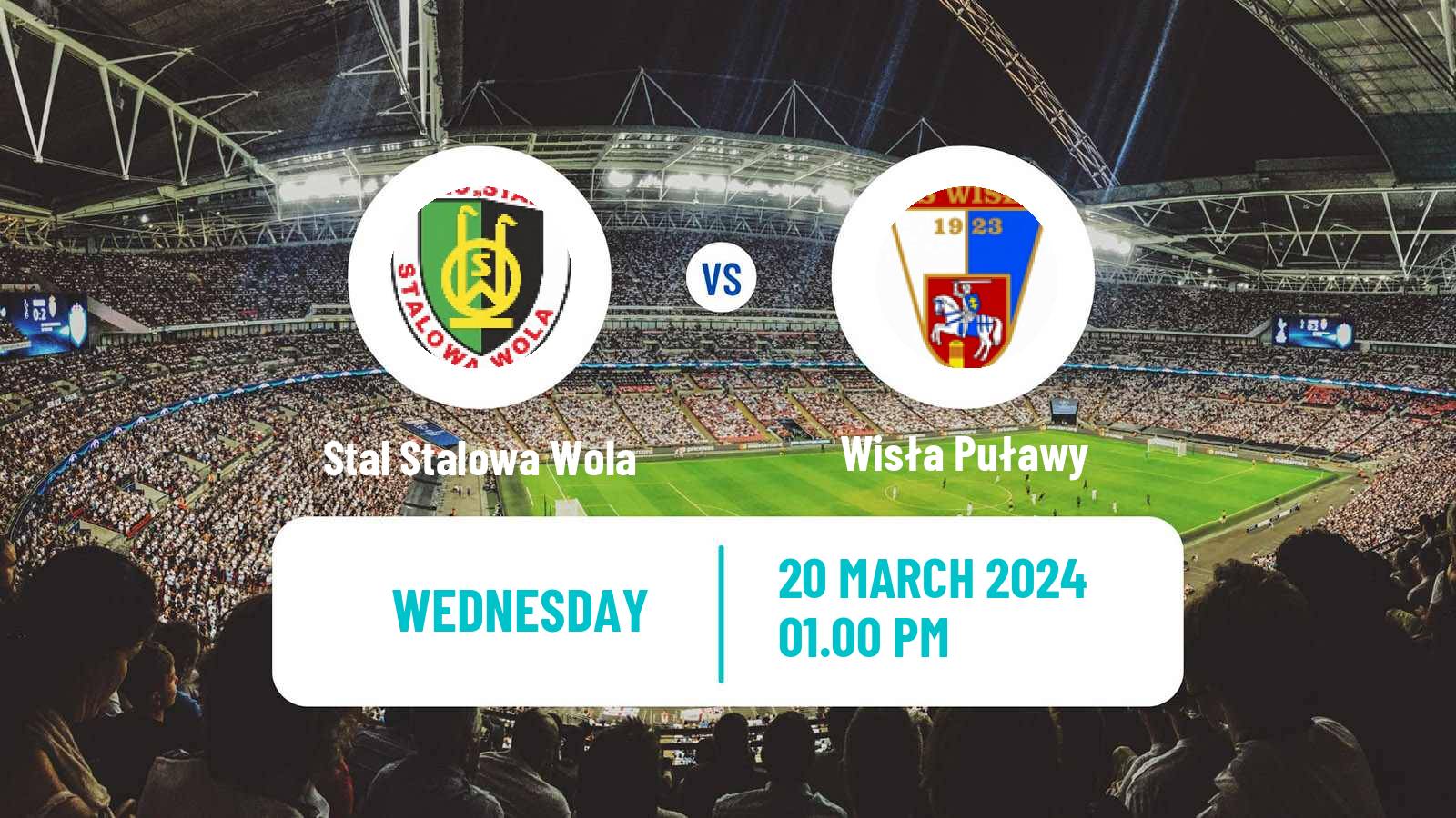 Soccer Polish Division 2 Stal Stalowa Wola - Wisła Puławy