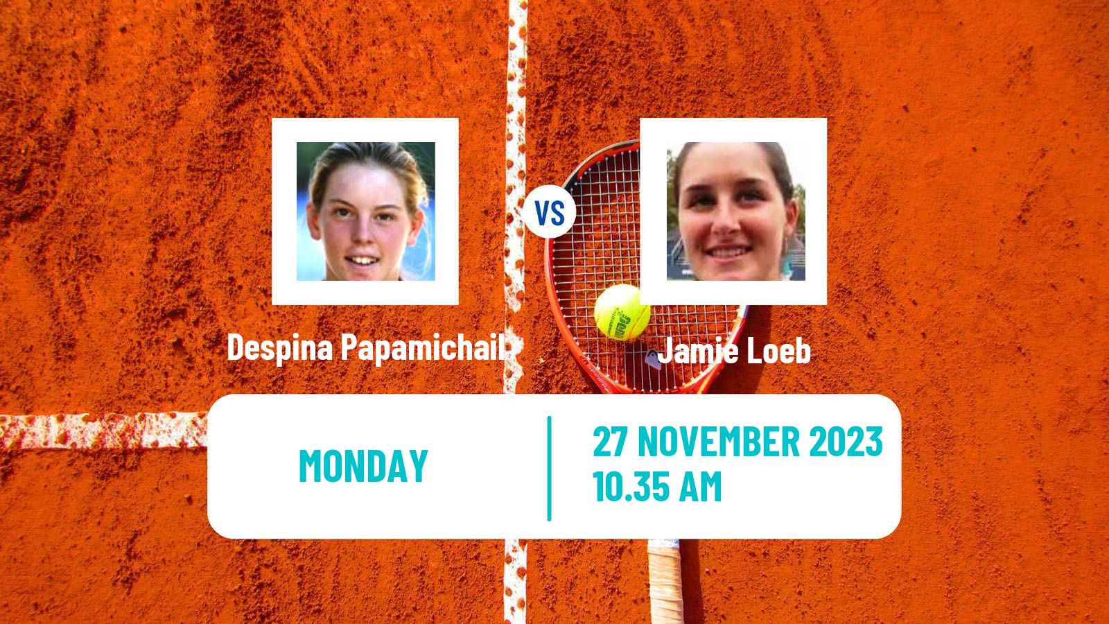 Tennis Buenos Aires Challenger Women Despina Papamichail - Jamie Loeb