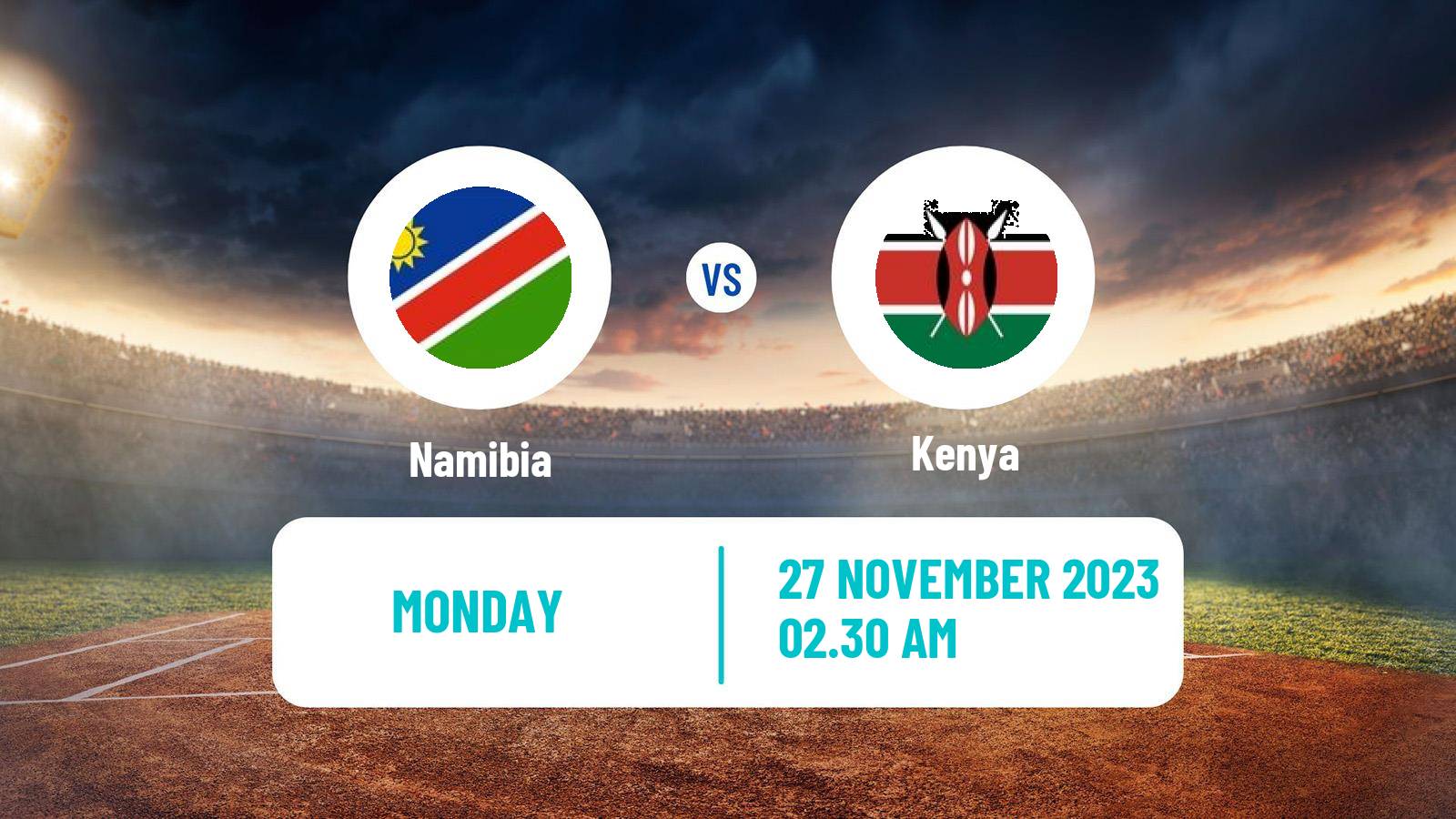 Cricket ICC World Twenty20 Namibia - Kenya