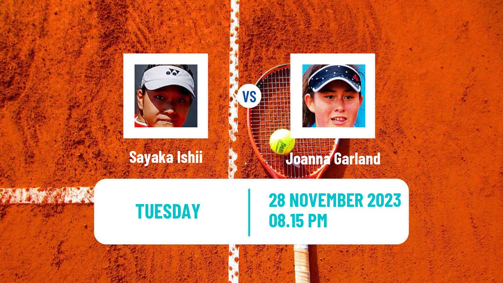 Tennis ITF W60 Gold Coast Women Sayaka Ishii - Joanna Garland