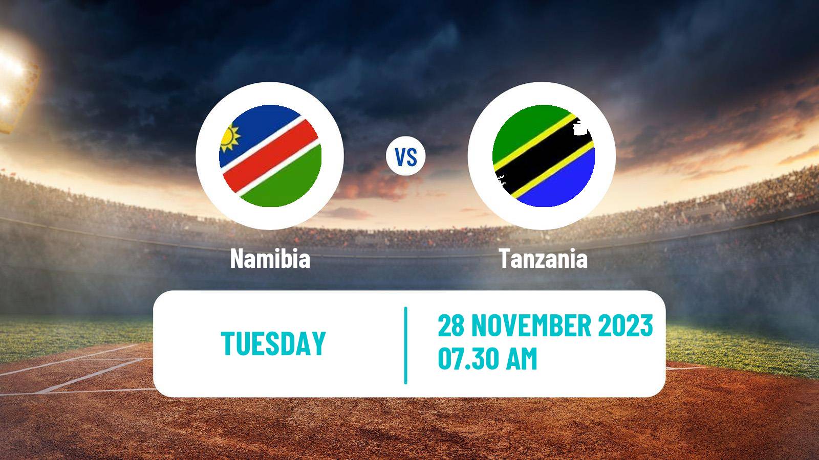 Cricket ICC World Twenty20 Namibia - Tanzania