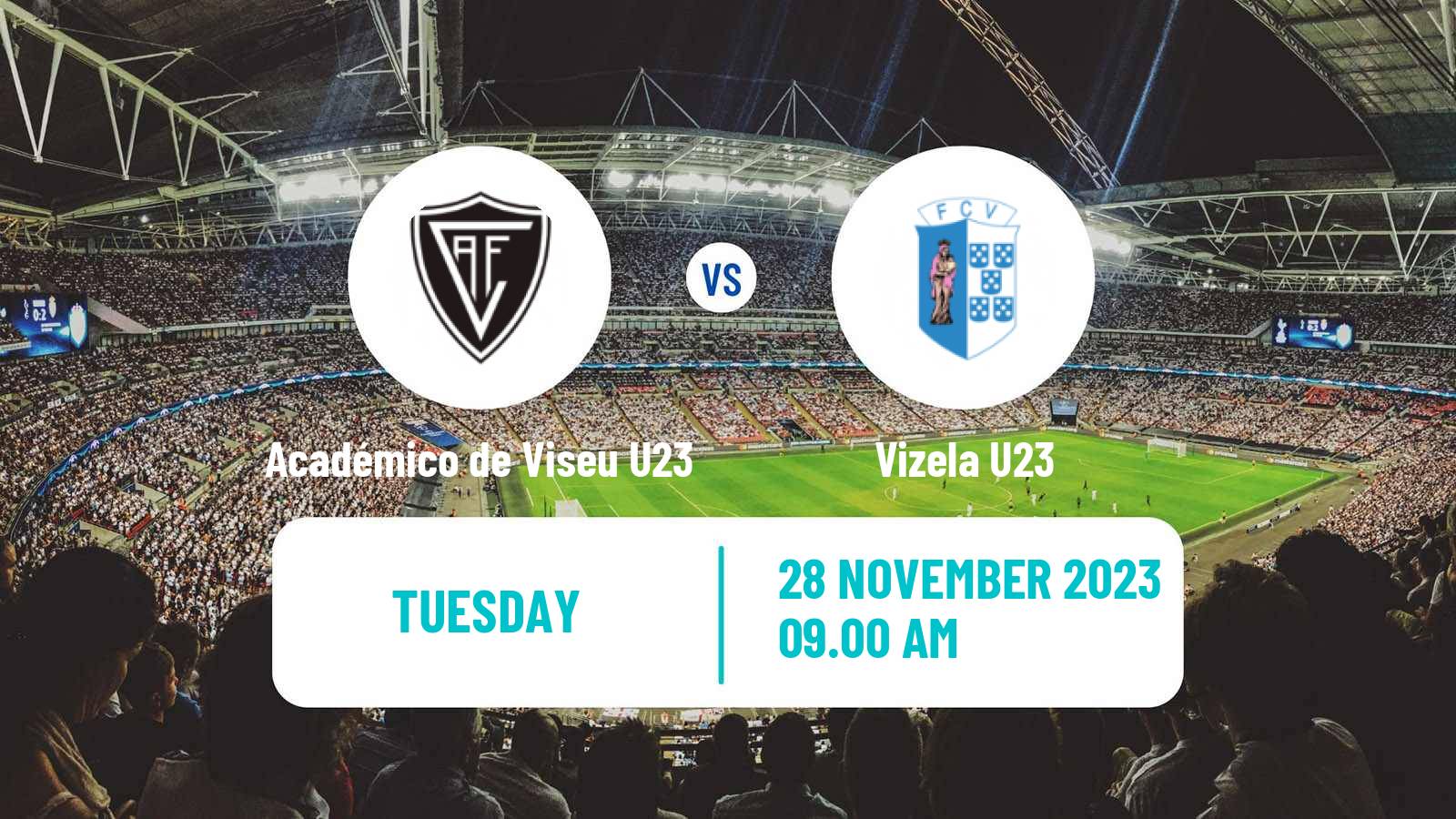 Soccer Portuguese Liga Revelacao U23 Académico de Viseu U23 - Vizela U23