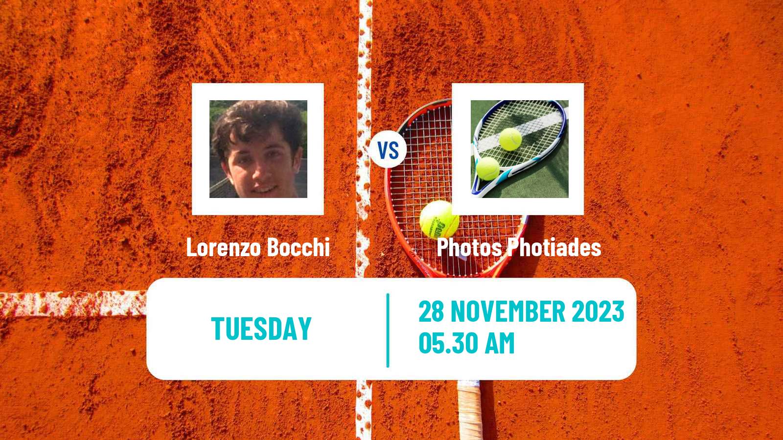 Tennis ITF M15 Limassol 2 Men 2023 Lorenzo Bocchi - Photos Photiades