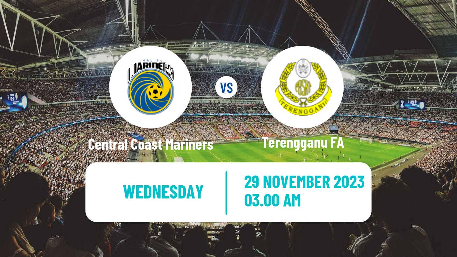 Soccer AFC Cup Central Coast Mariners - Terengganu FA