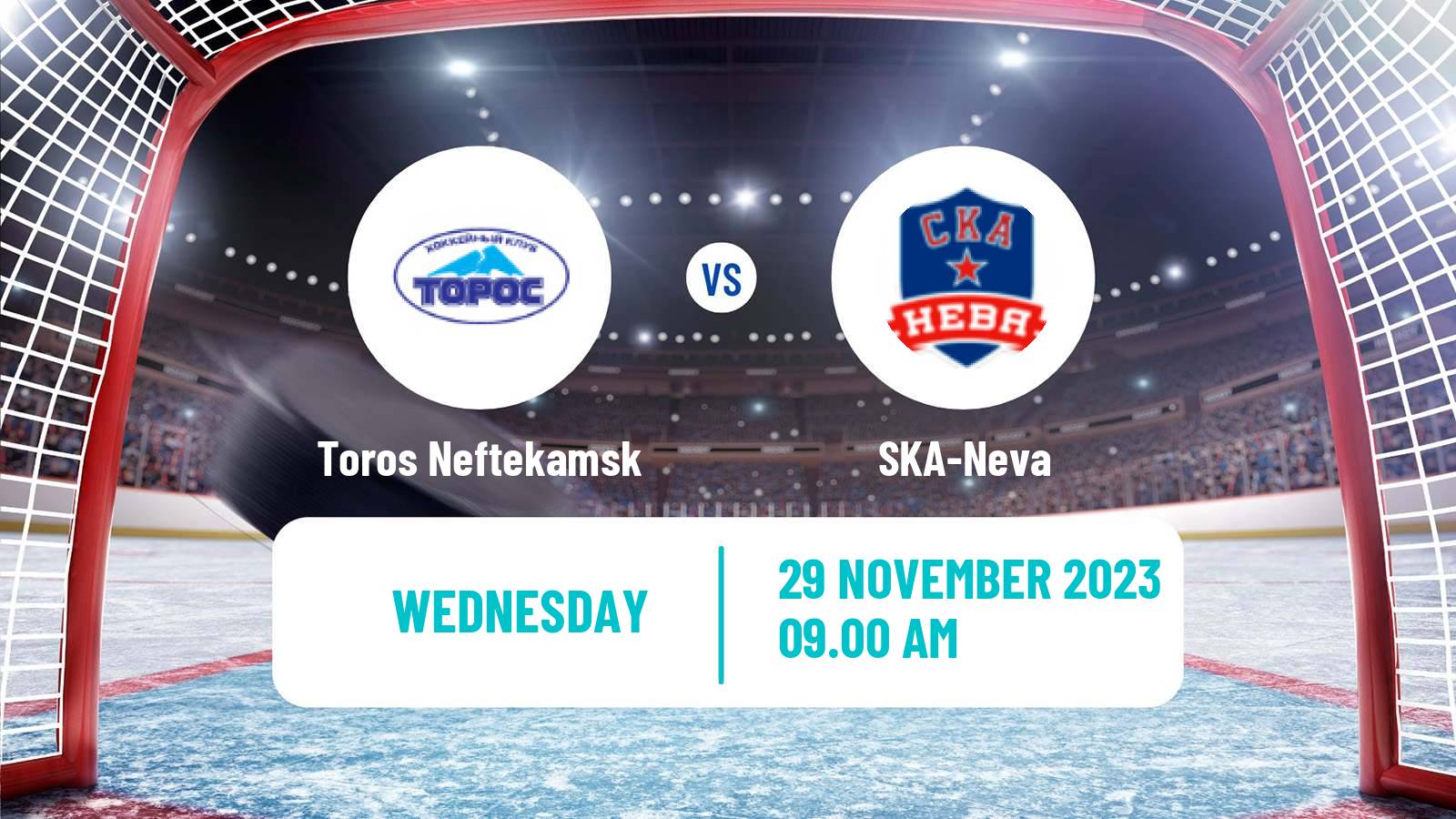 Hockey VHL Toros Neftekamsk - SKA-Neva