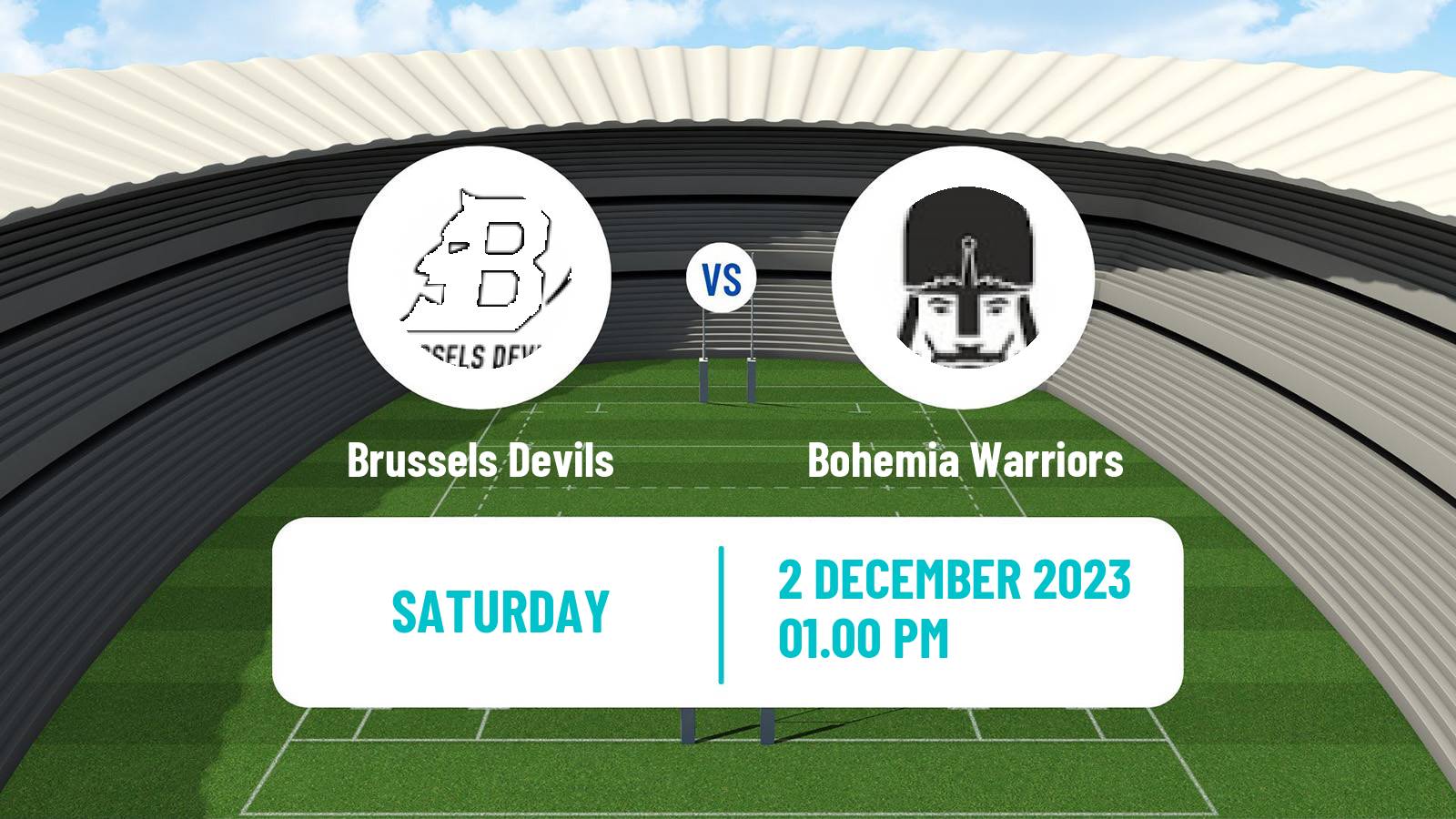 Rugby union Europe Super Cup Rugby Union Brussels Devils - Bohemia Warriors