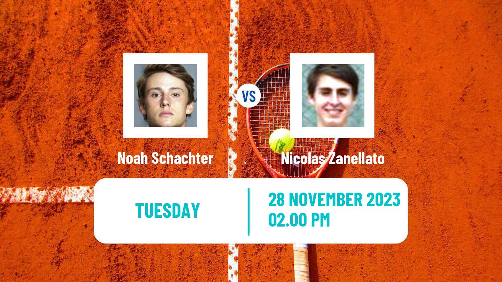 Tennis ITF M15 Santa Cruz 3 Men Noah Schachter - Nicolas Zanellato