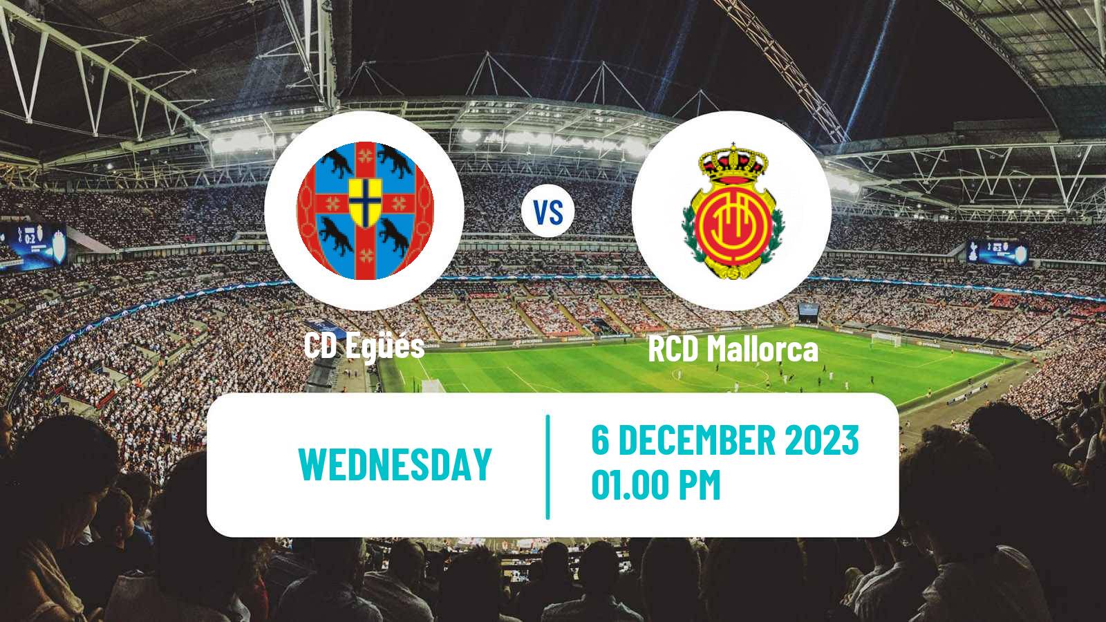 Soccer Spanish Copa del Rey Egüés - Mallorca