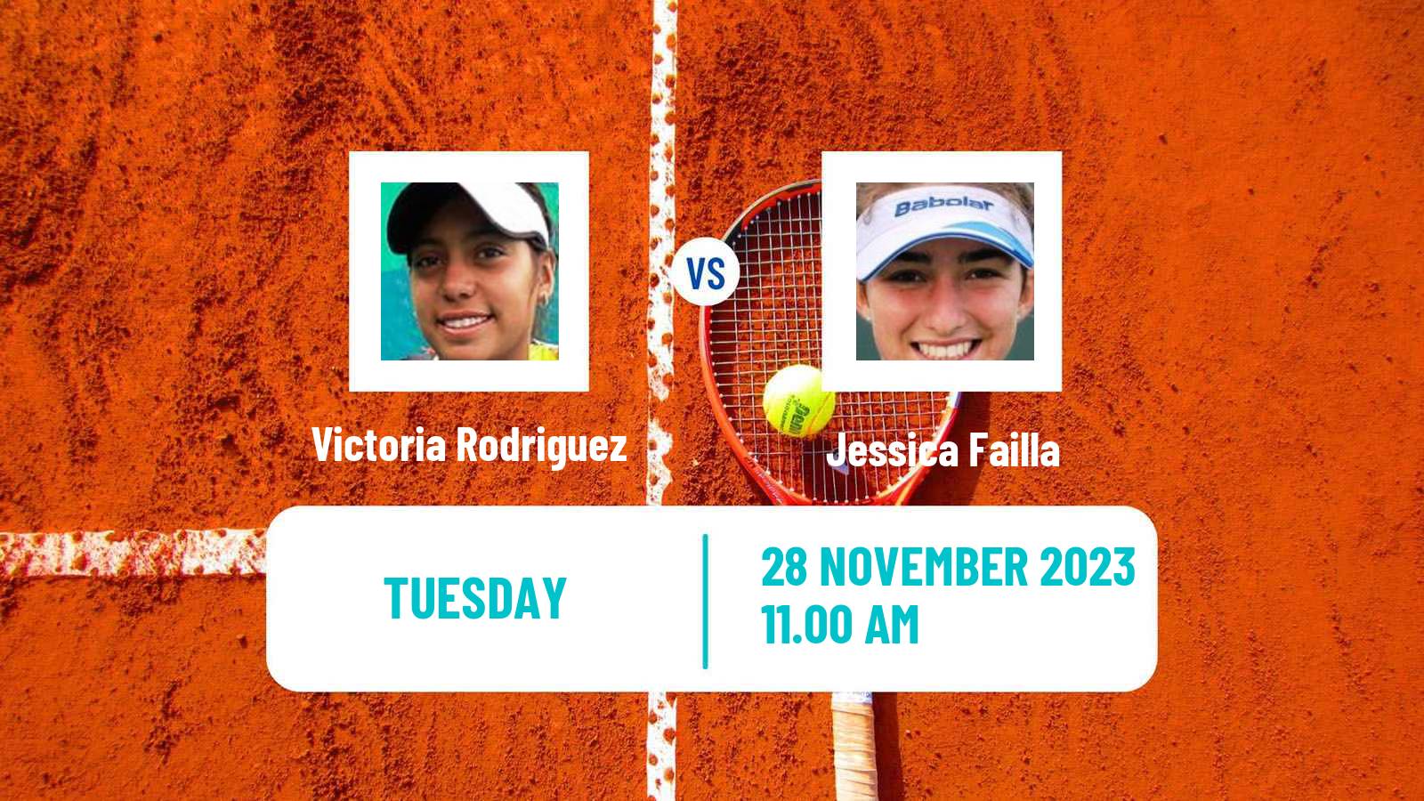 Tennis ITF W40 Veracruz Women Victoria Rodriguez - Jessica Failla