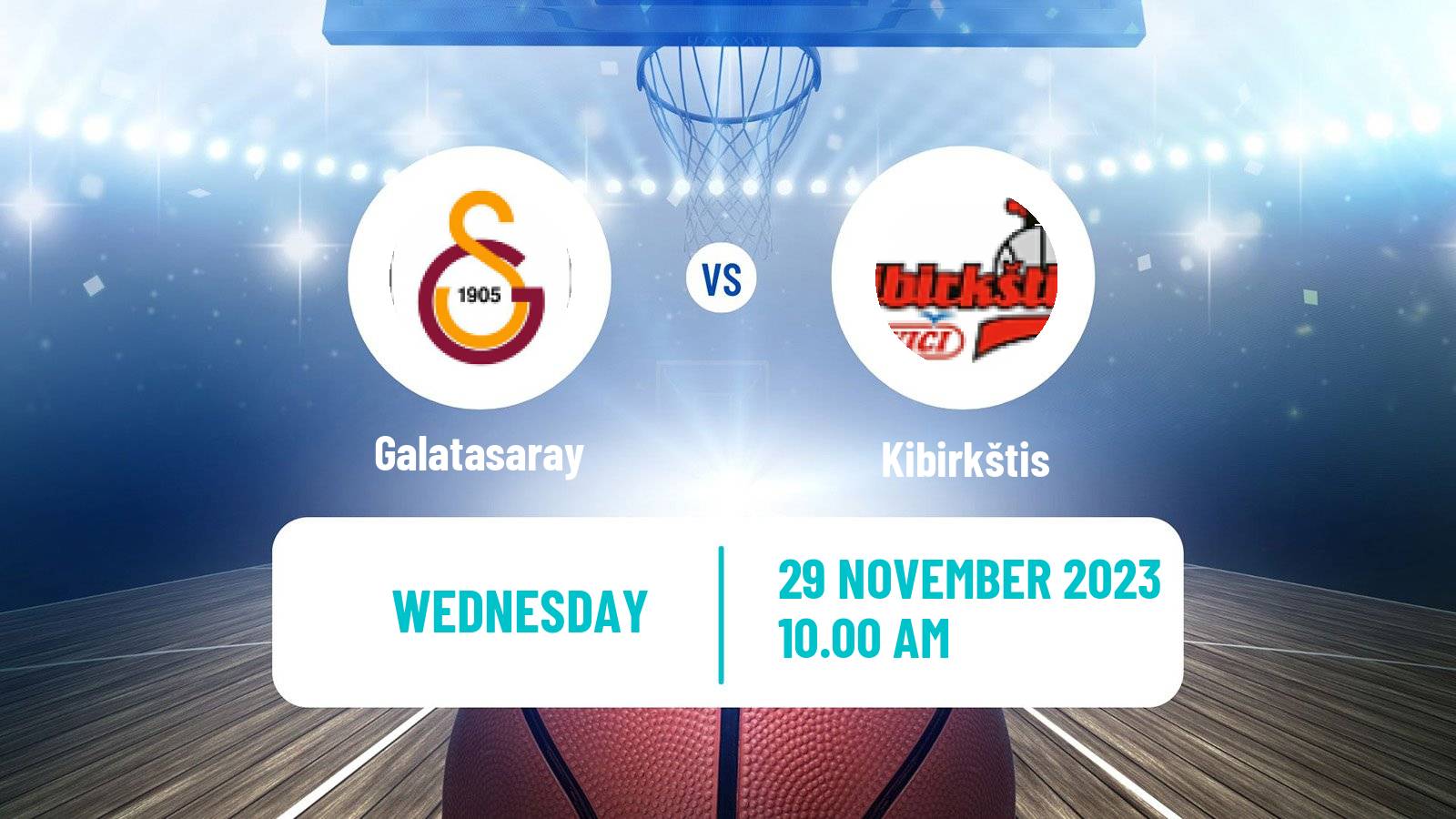 Basketball Eurocup Women Galatasaray - Kibirkštis