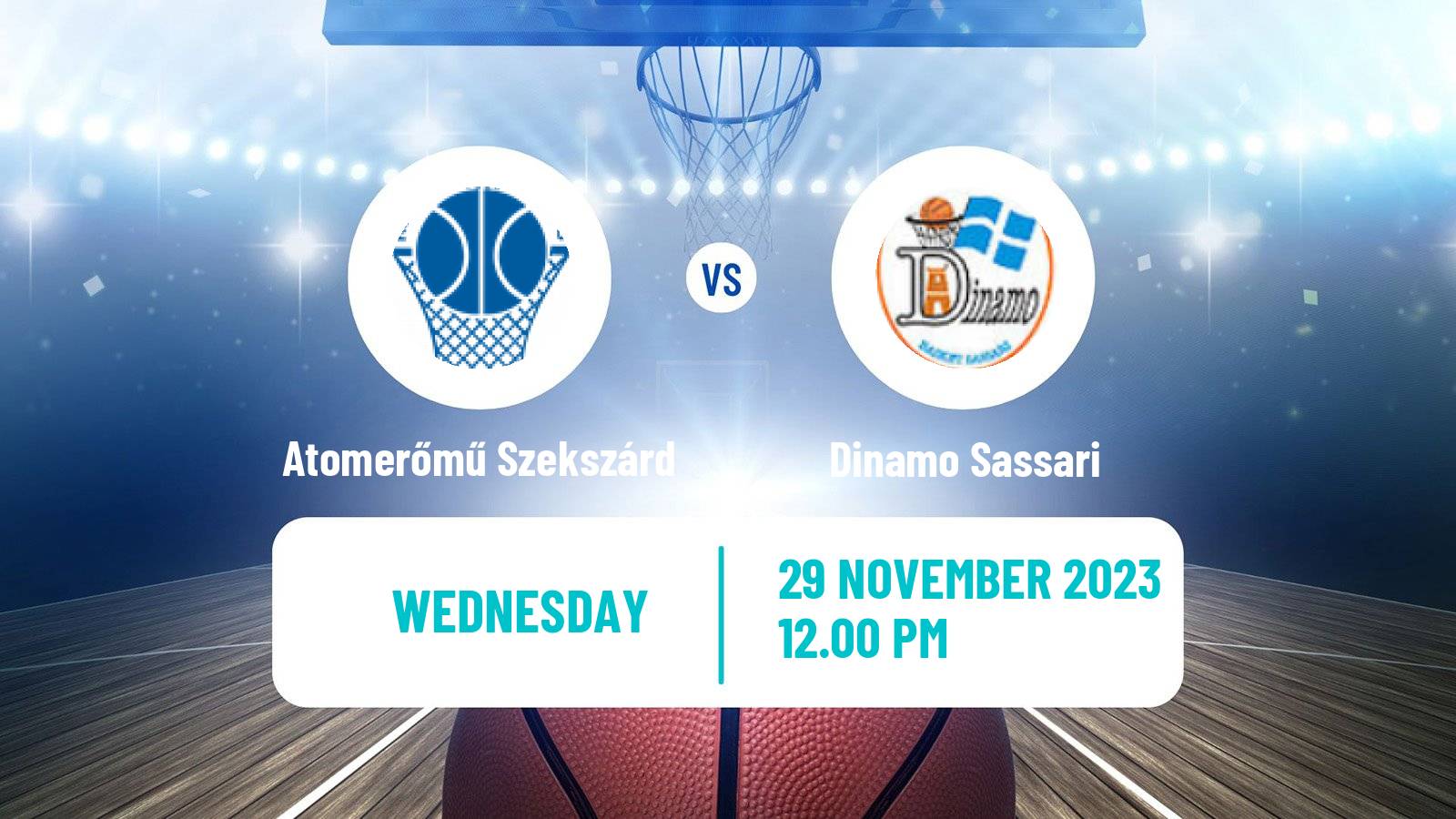 Basketball Eurocup Women Atomerőmű Szekszárd - Dinamo Sassari