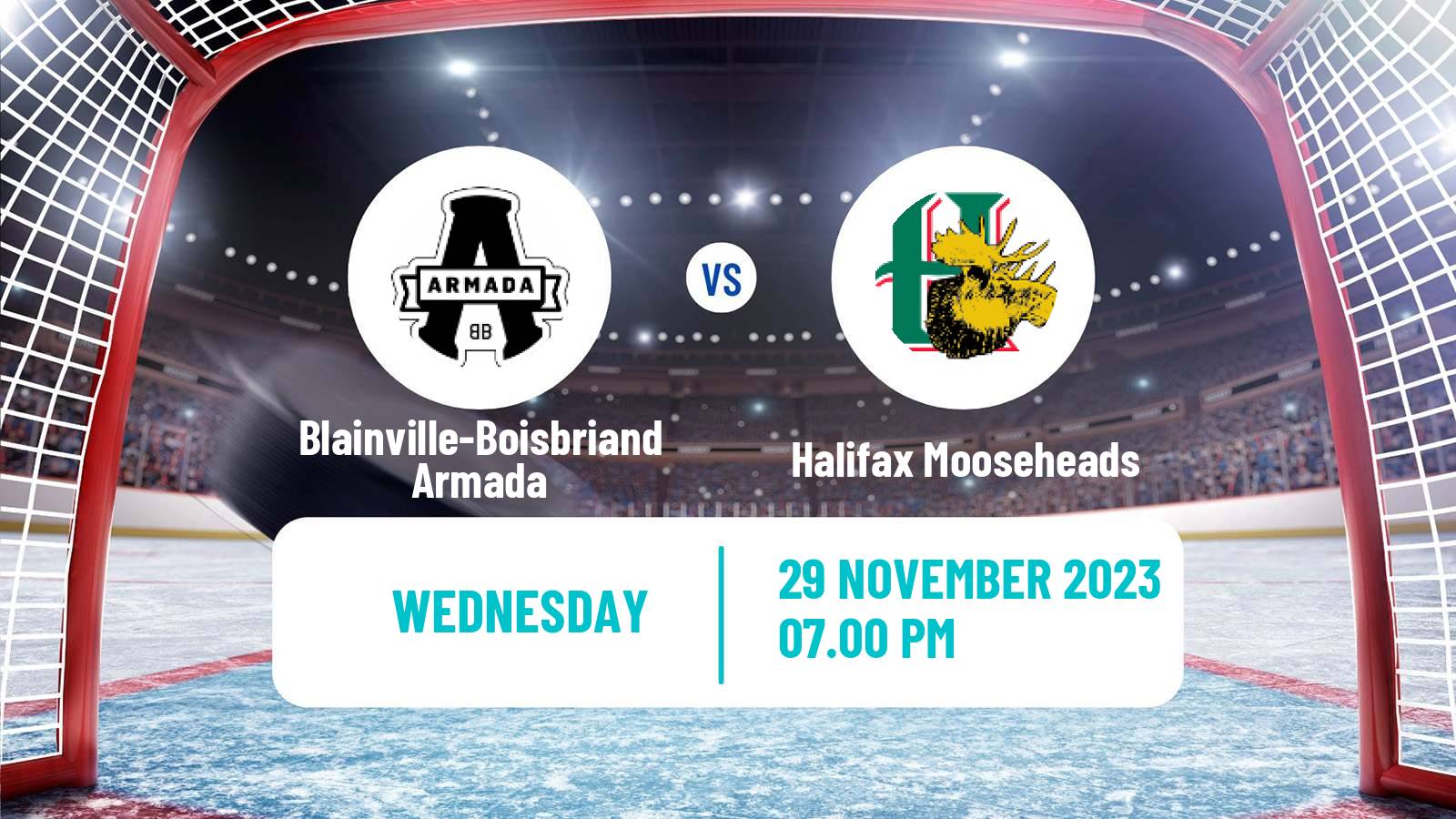 Hockey QMJHL Blainville-Boisbriand Armada - Halifax Mooseheads