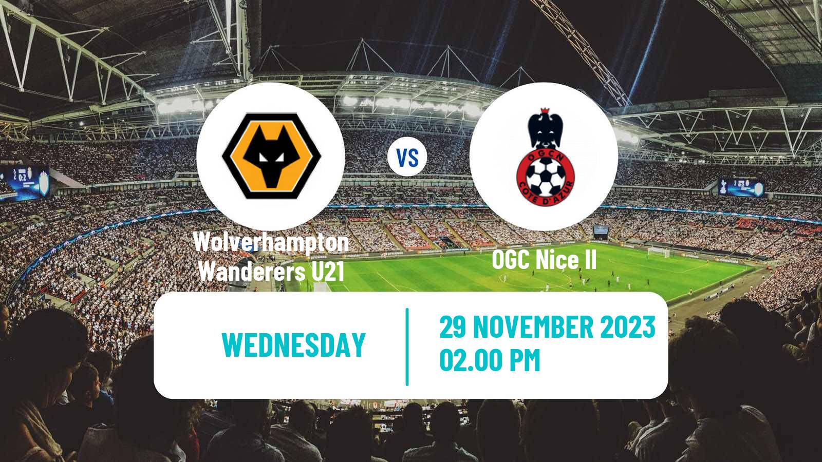 Soccer English Premier League International Cup Wolverhampton Wanderers U21 - Nice II