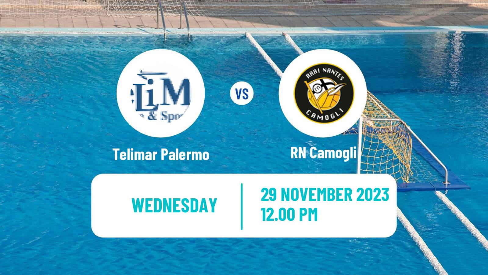 Water polo Italian A1 Water Polo Telimar Palermo - Camogli
