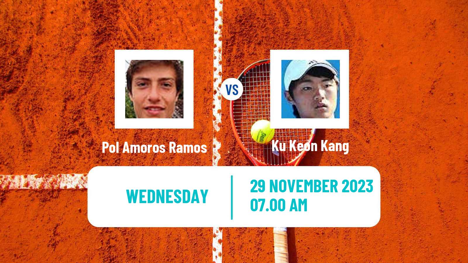 Tennis ITF M15 Antalya 18 Men Pol Amoros Ramos - Ku Keon Kang