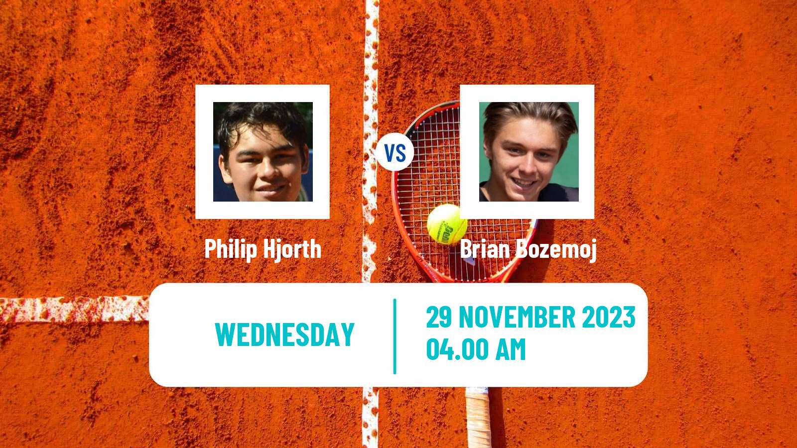Tennis ITF M15 Limassol 2 Men Philip Hjorth - Brian Bozemoj