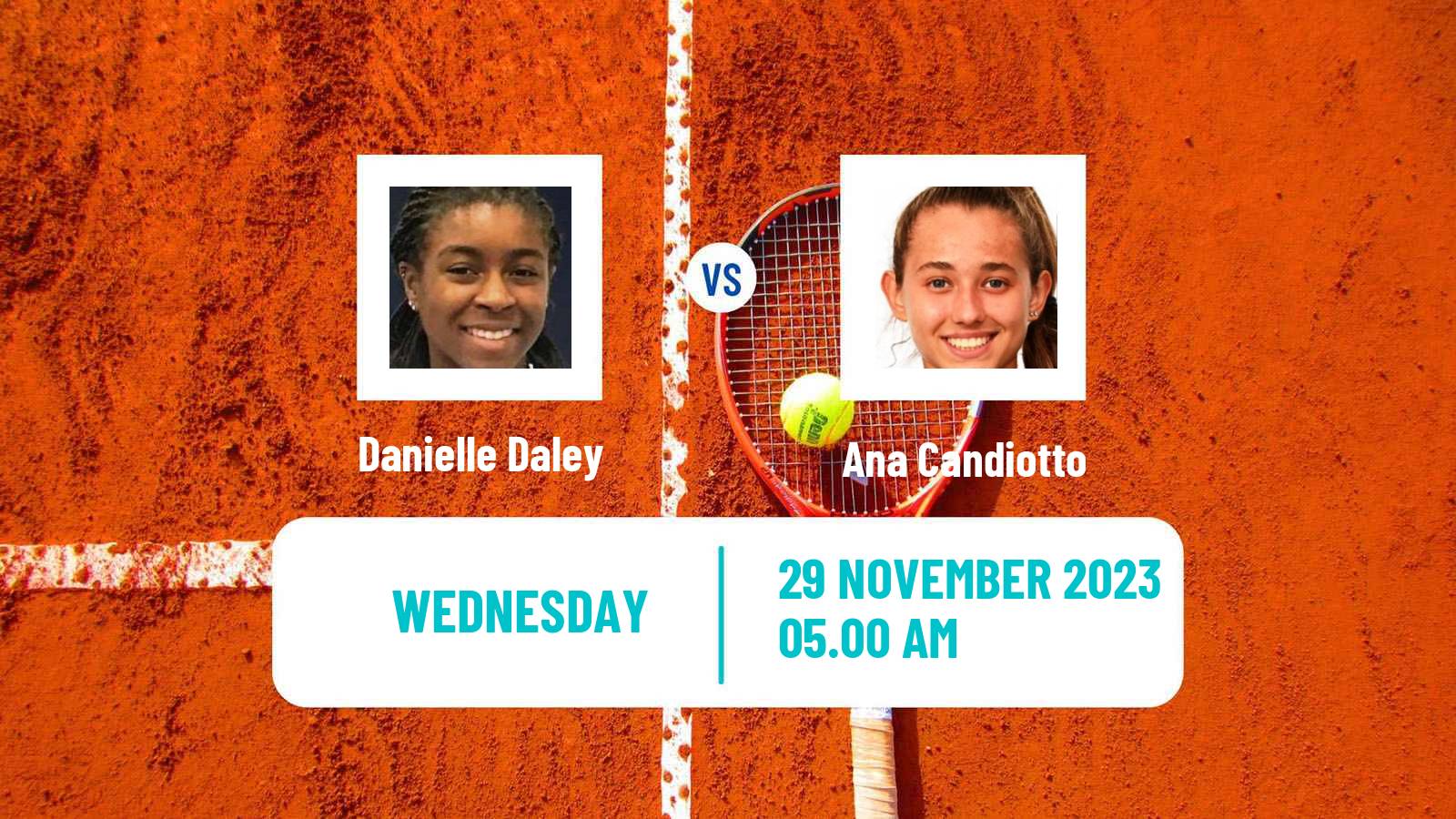 Tennis ITF W15 Monastir 42 Women Danielle Daley - Ana Candiotto