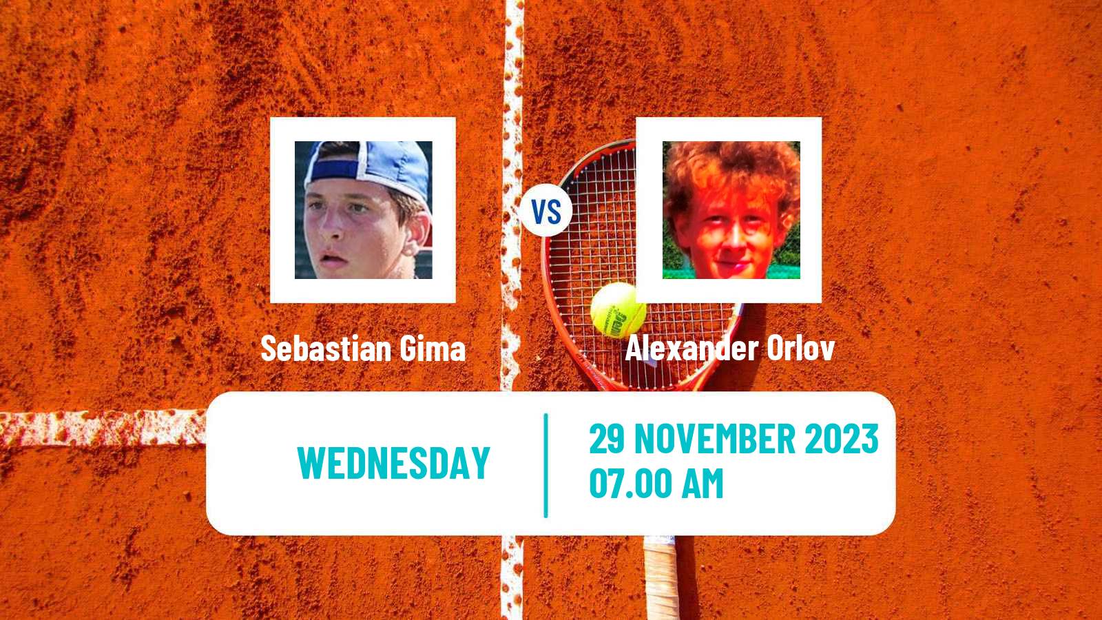 Tennis ITF M15 Limassol 2 Men Sebastian Gima - Alexander Orlov