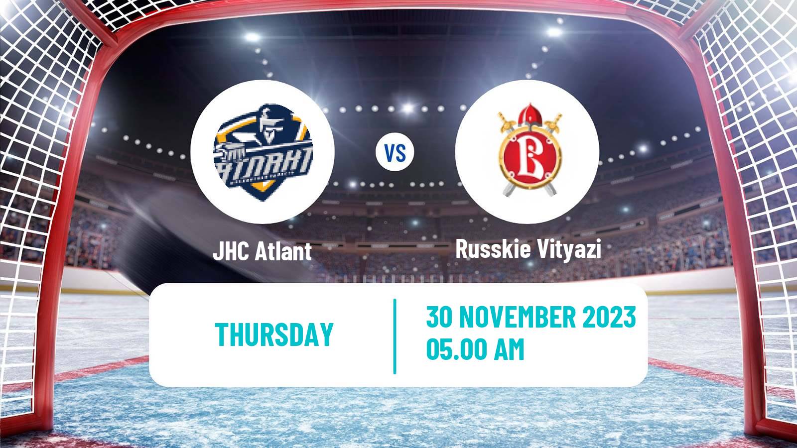Hockey MHL Atlant - Russkie Vityazi