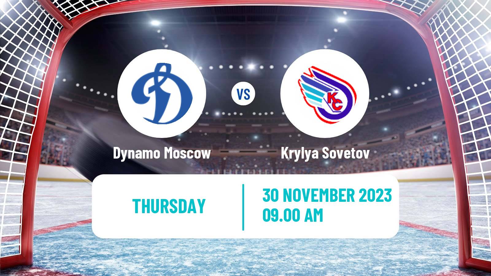 Hockey MHL Dynamo Moscow - Krylya Sovetov