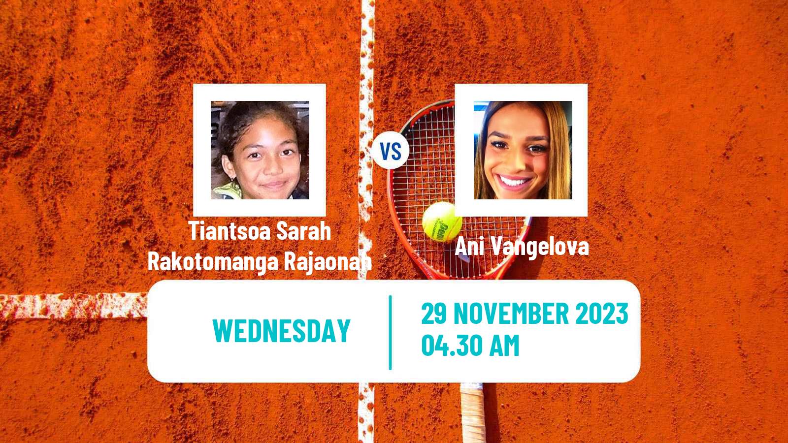 Tennis ITF W15 Valencia Women Tiantsoa Sarah Rakotomanga Rajaonah - Ani Vangelova