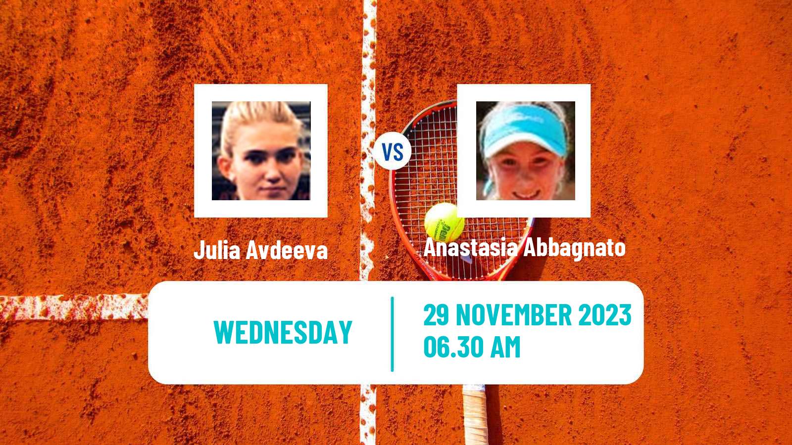 Tennis ITF W25 Selva Gardena Women Julia Avdeeva - Anastasia Abbagnato