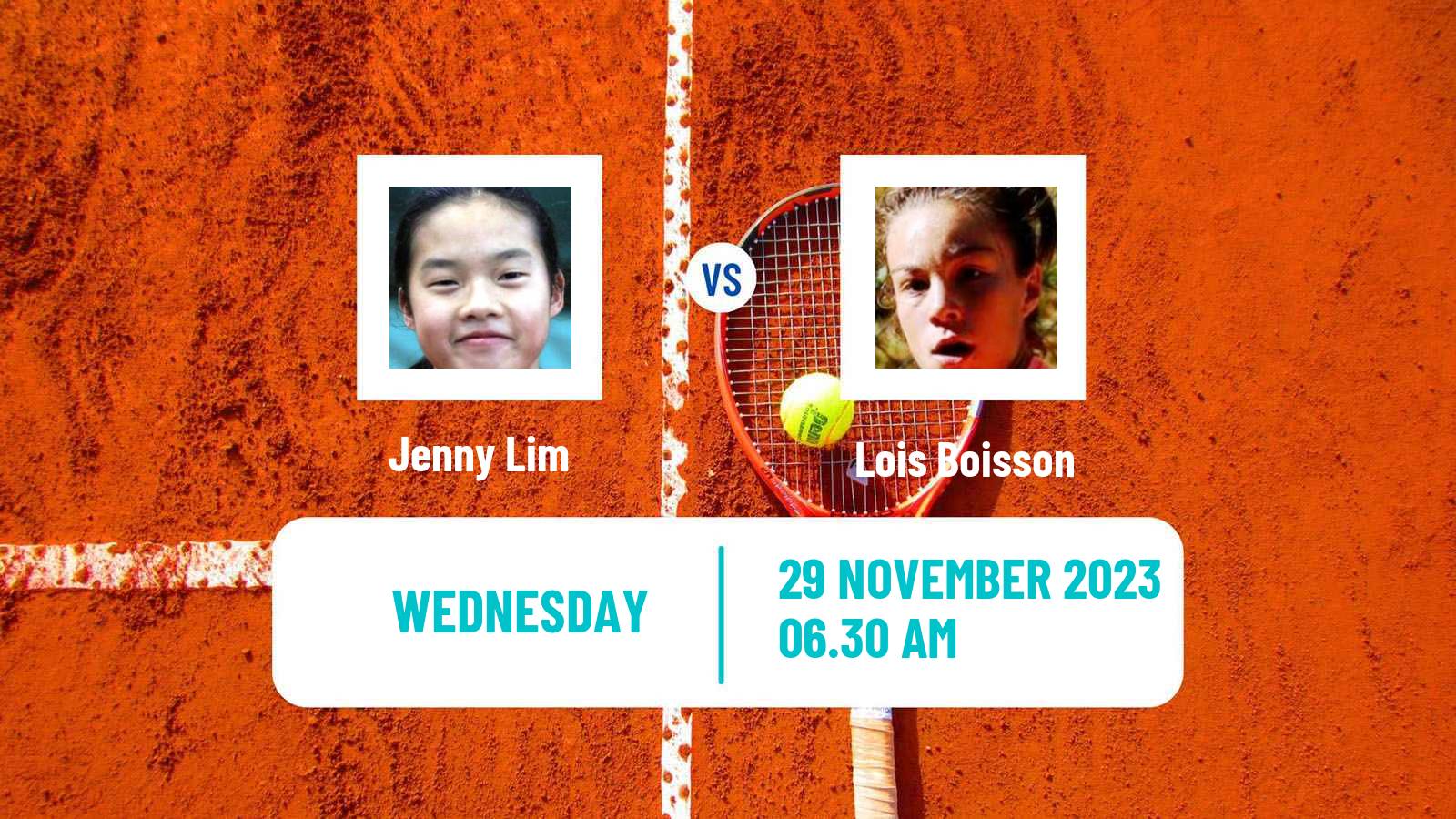 Tennis ITF W25 Lousada 2 Women Jenny Lim - Lois Boisson