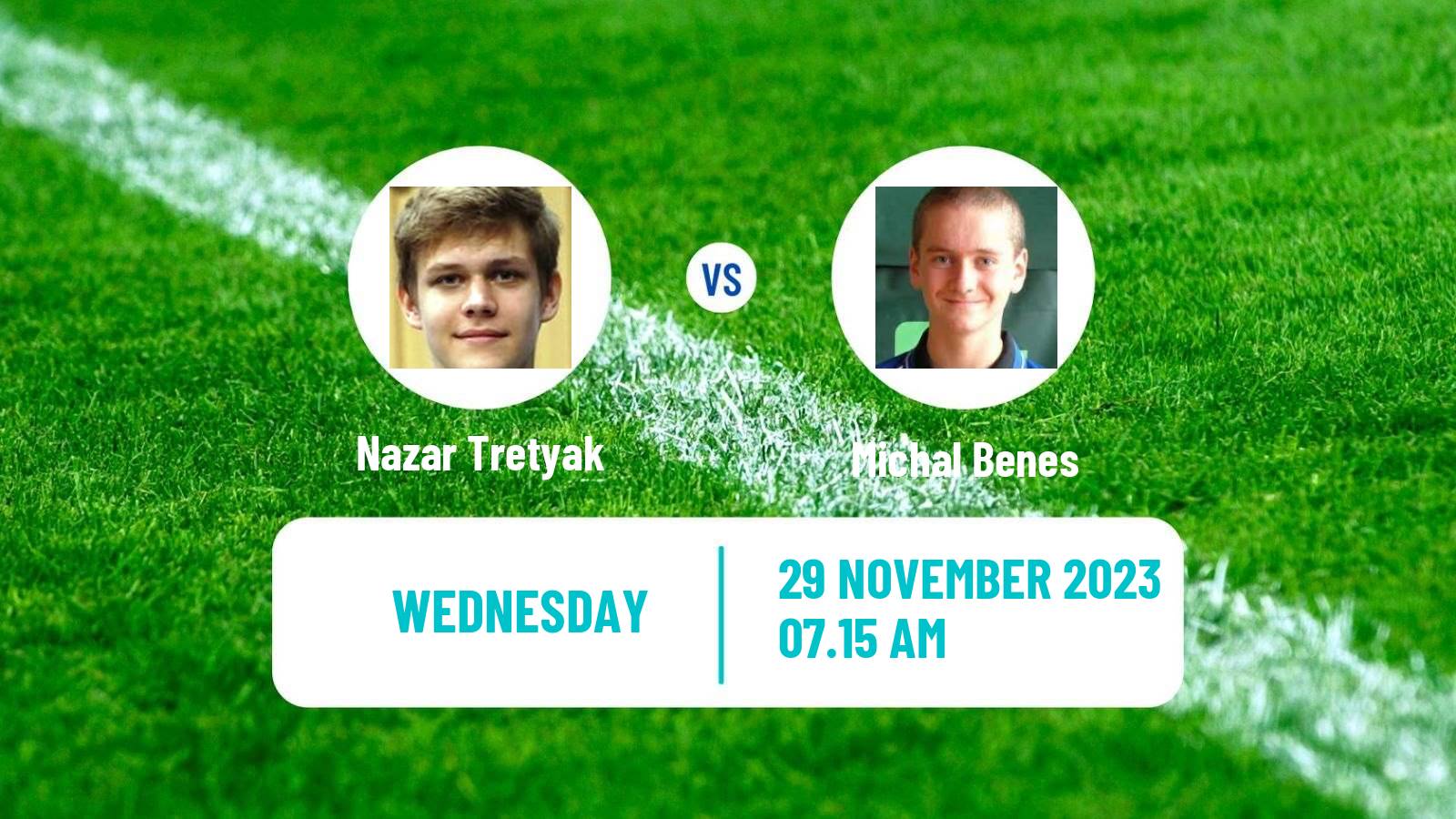 Table tennis Tt Star Series Men Nazar Tretyak - Michal Benes