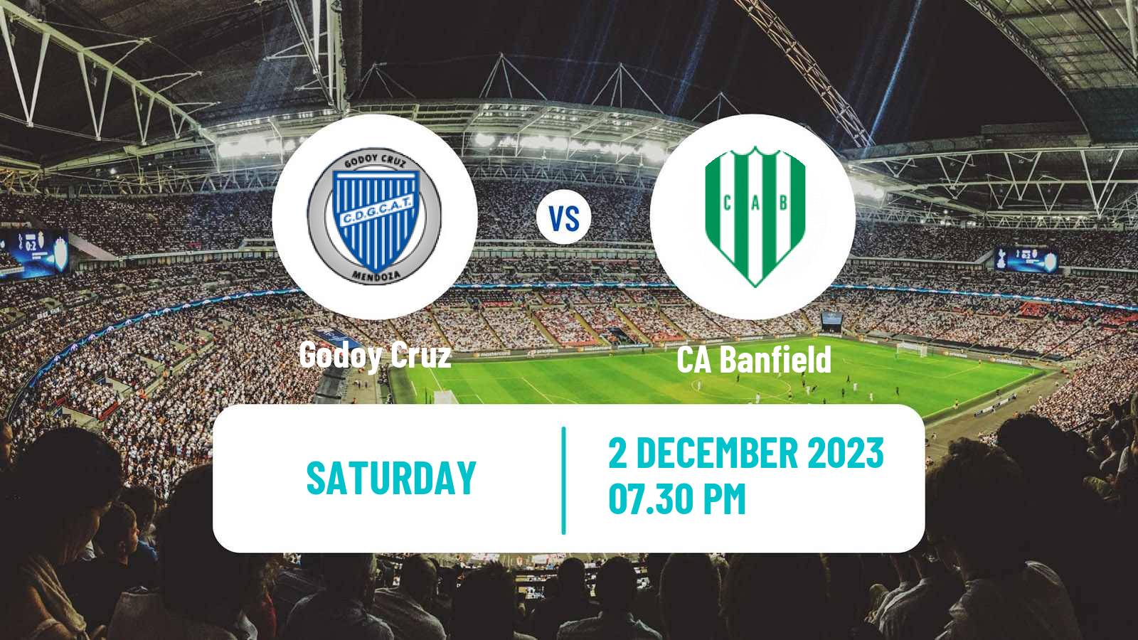 Soccer Argentinian Copa de la Liga Profesional Godoy Cruz - Banfield