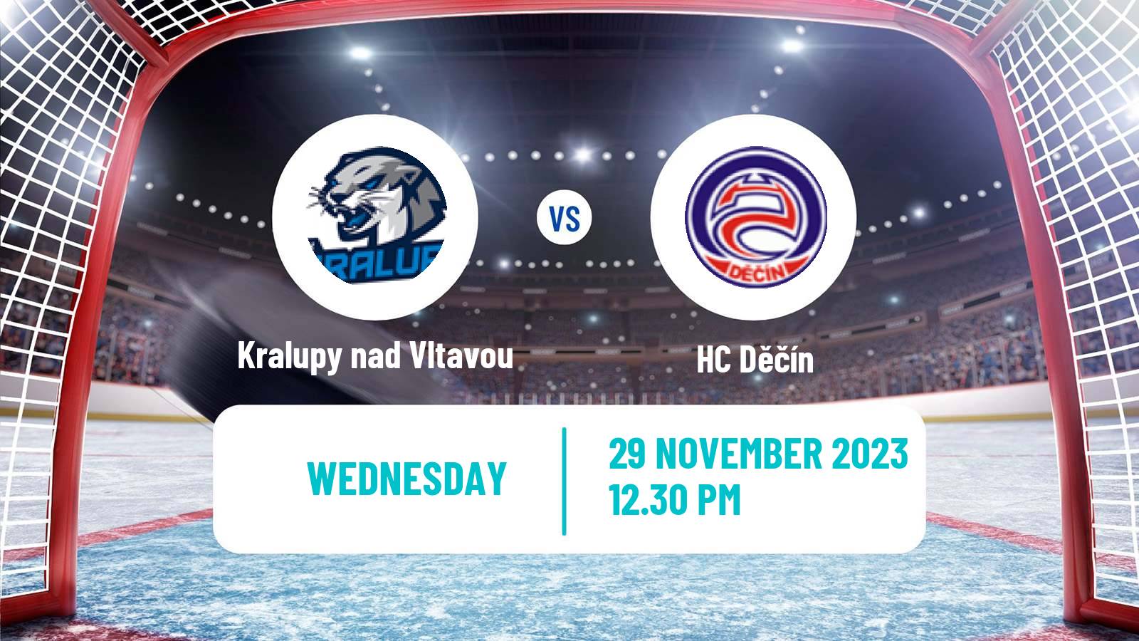 Hockey Czech 2 Liga Hockey West Kralupy nad Vltavou - Děčín