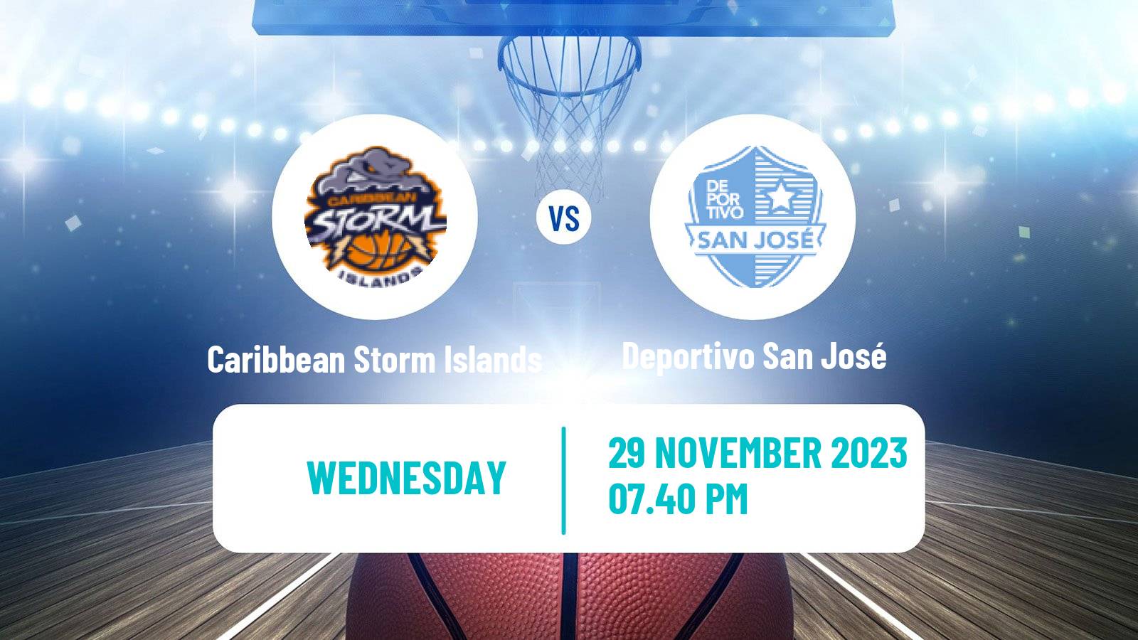 Basketball Basketball South American League Caribbean Storm Islands - Deportivo San José