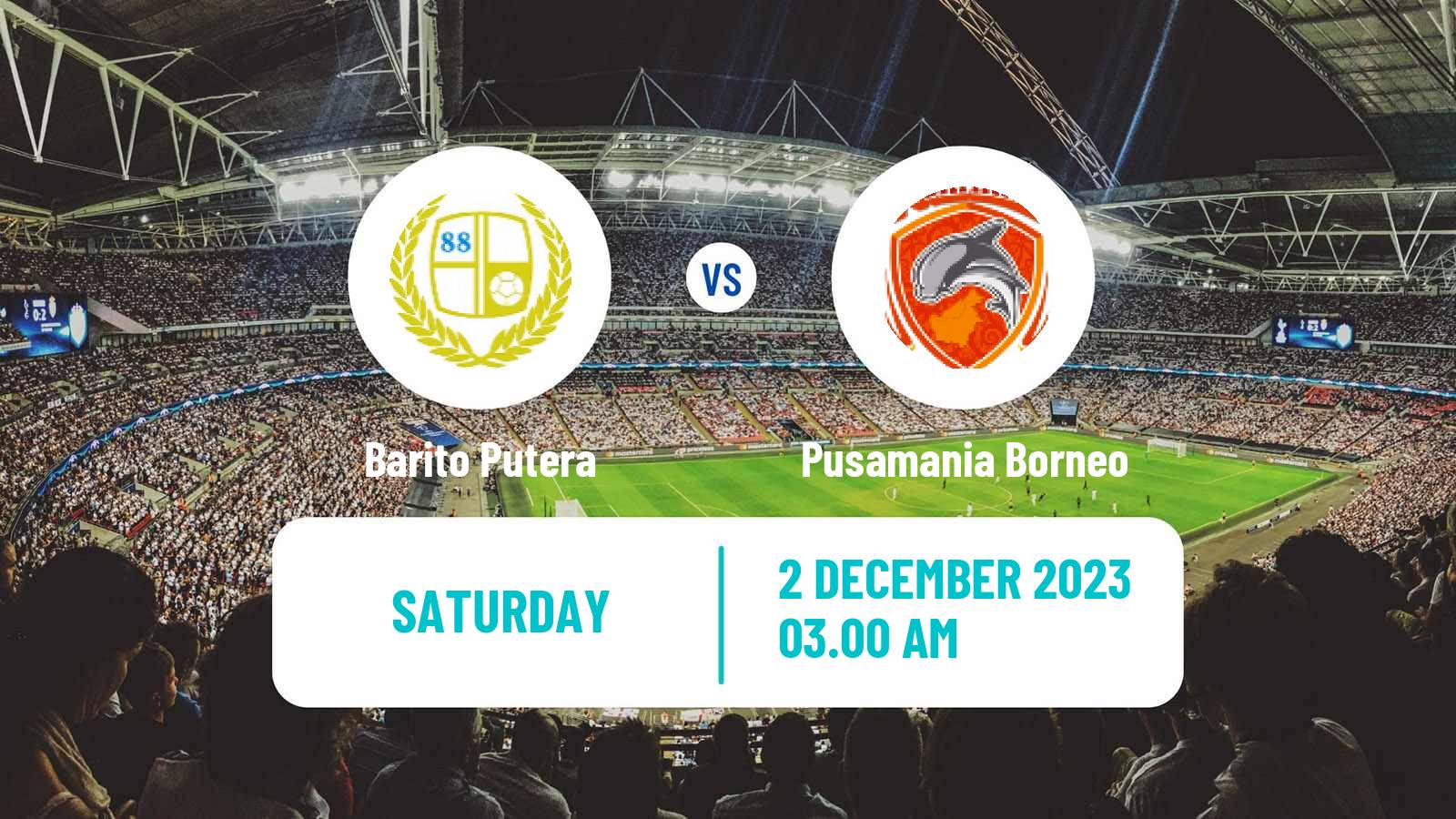 Soccer Indonesian Liga 1 Barito Putera - Pusamania Borneo