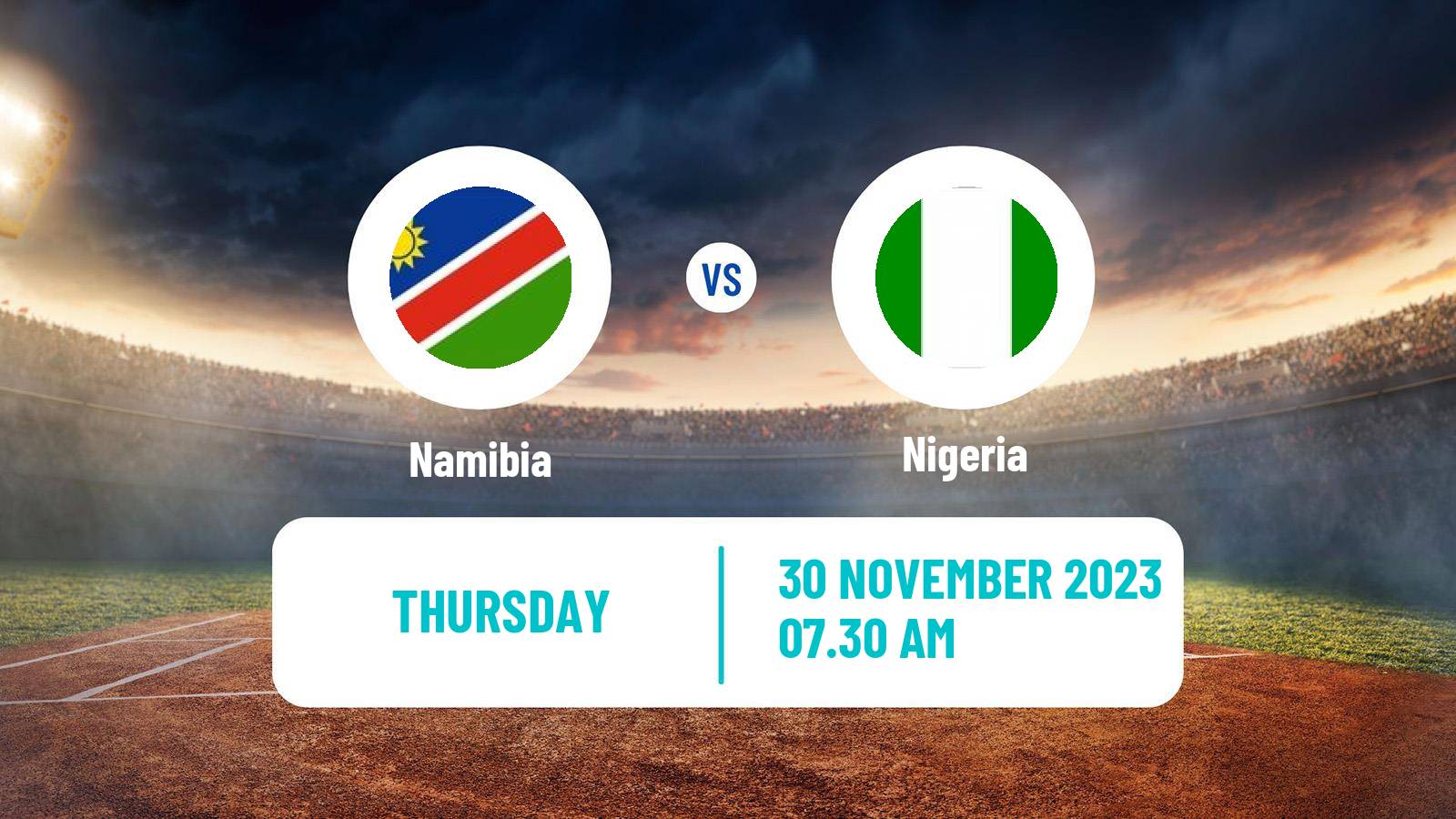 Cricket ICC World Twenty20 Namibia - Nigeria