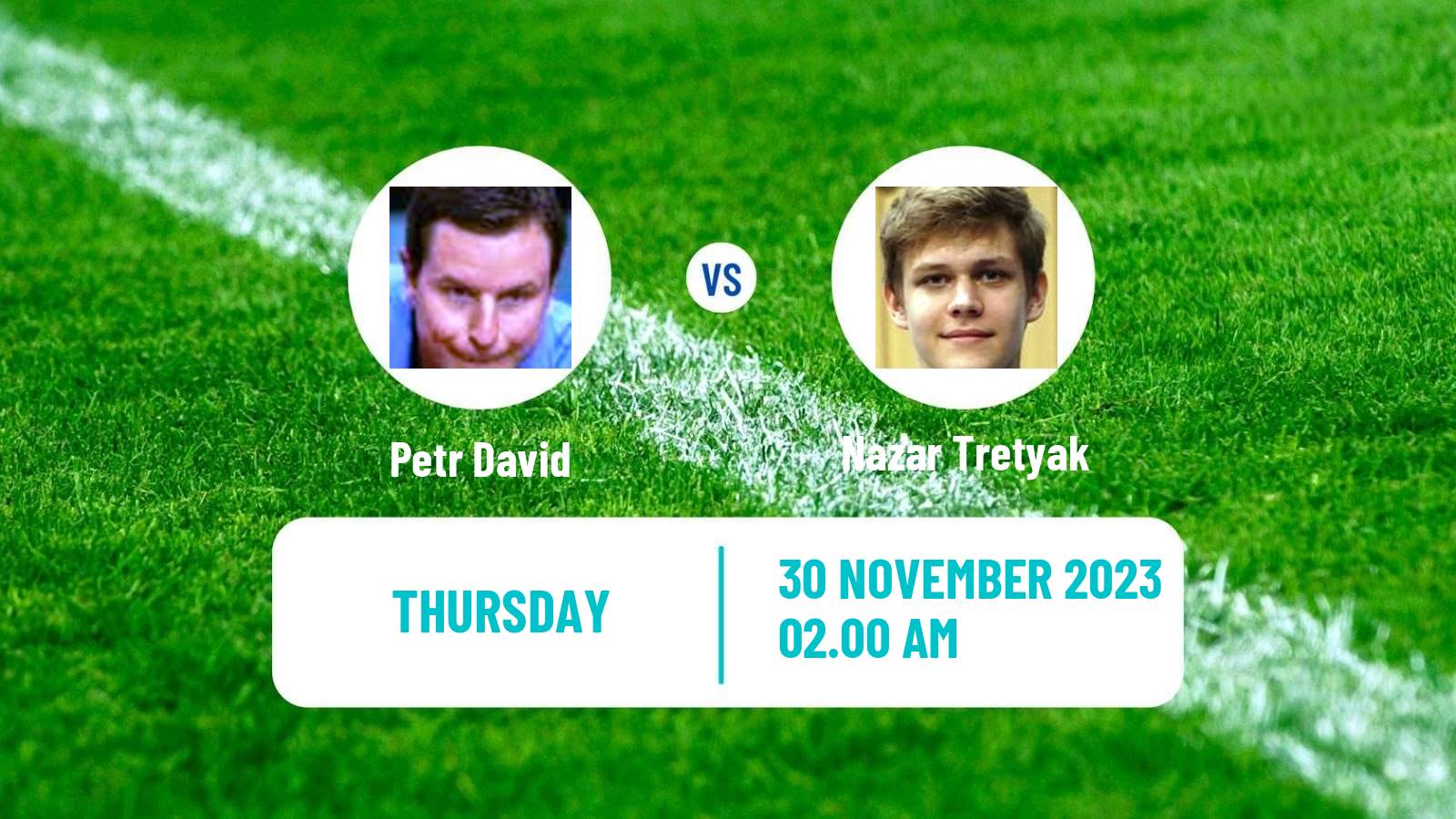 Table tennis Tt Star Series Men Petr David - Nazar Tretyak