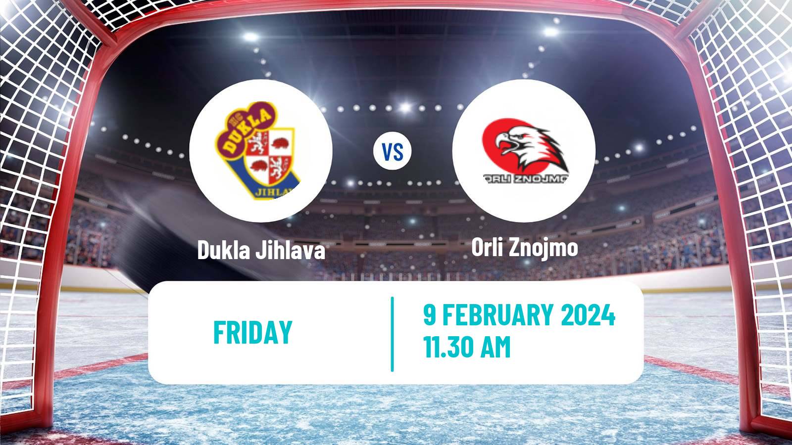 Hockey Czech Chance Liga Dukla Jihlava - Orli Znojmo