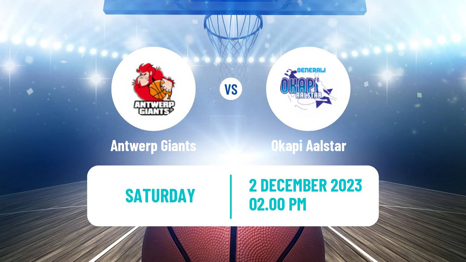 Basketball BNXT League Antwerp Giants - Okapi Aalstar