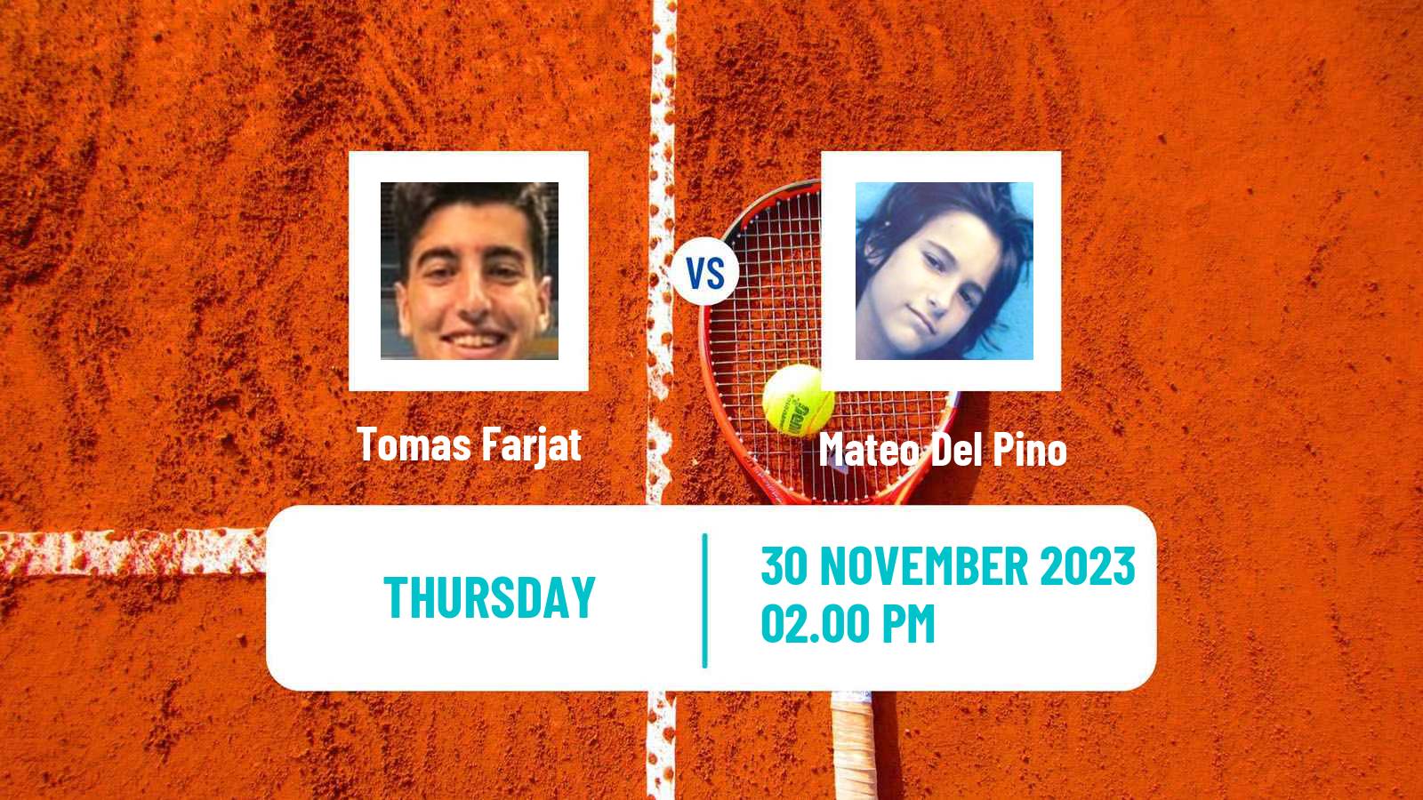 Tennis ITF M15 Santa Cruz 2 Men Tomas Farjat - Mateo Del Pino
