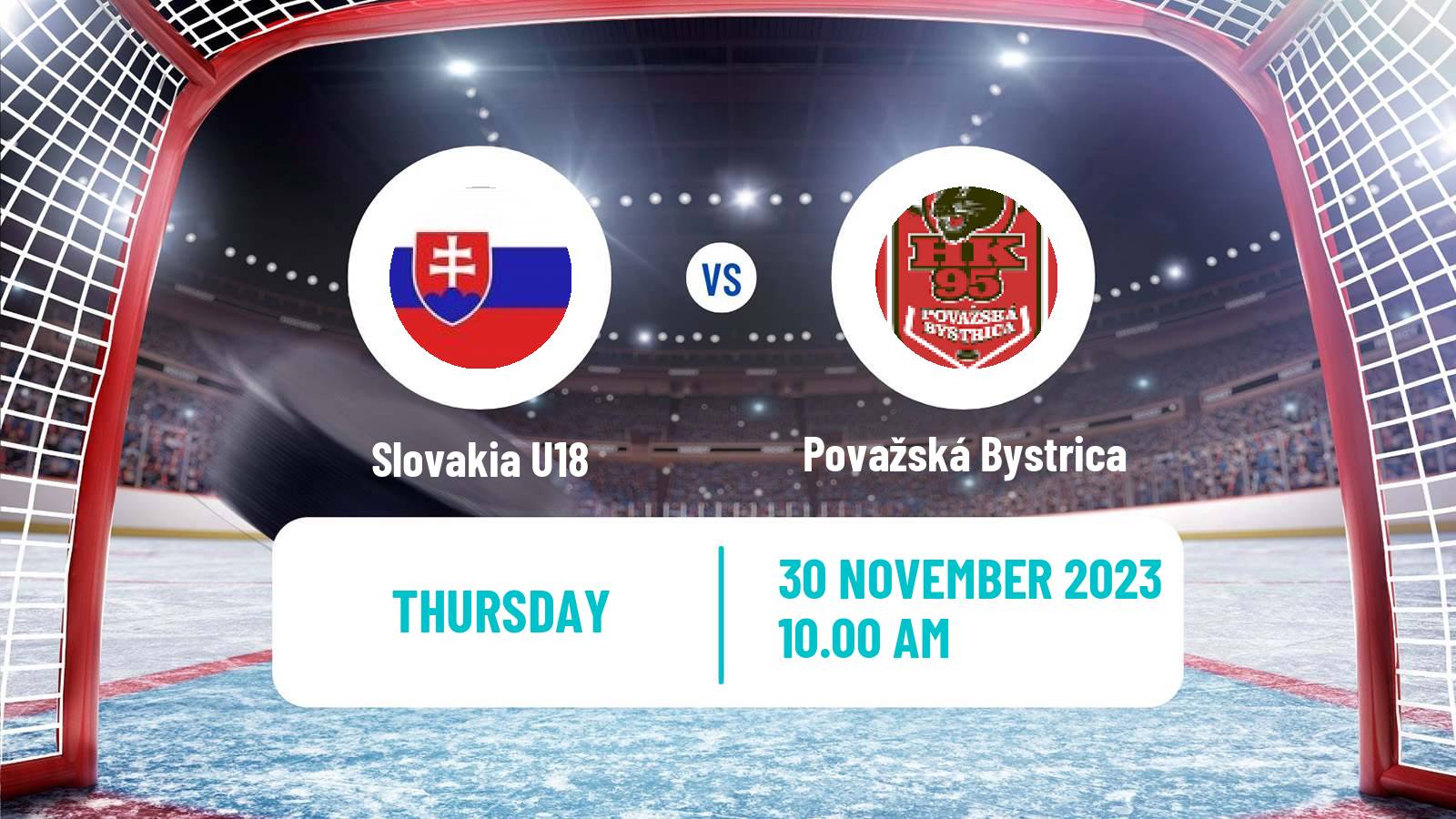 Hockey Slovak 1 Liga Hockey Slovakia U18 - Považská Bystrica