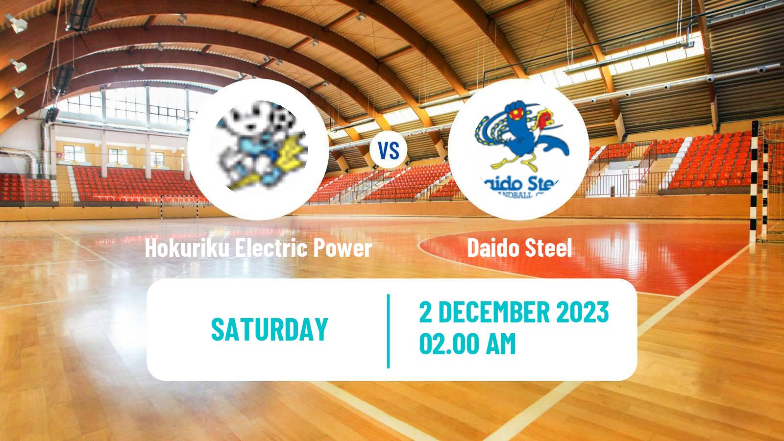 Handball Japan JHL Handball Hokuriku Electric Power - Daido Steel