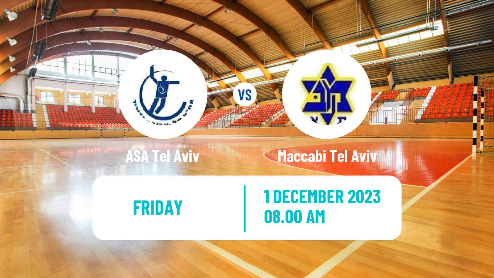 Handball Israeli Division 1 Handball ASA Tel Aviv - Maccabi Tel Aviv