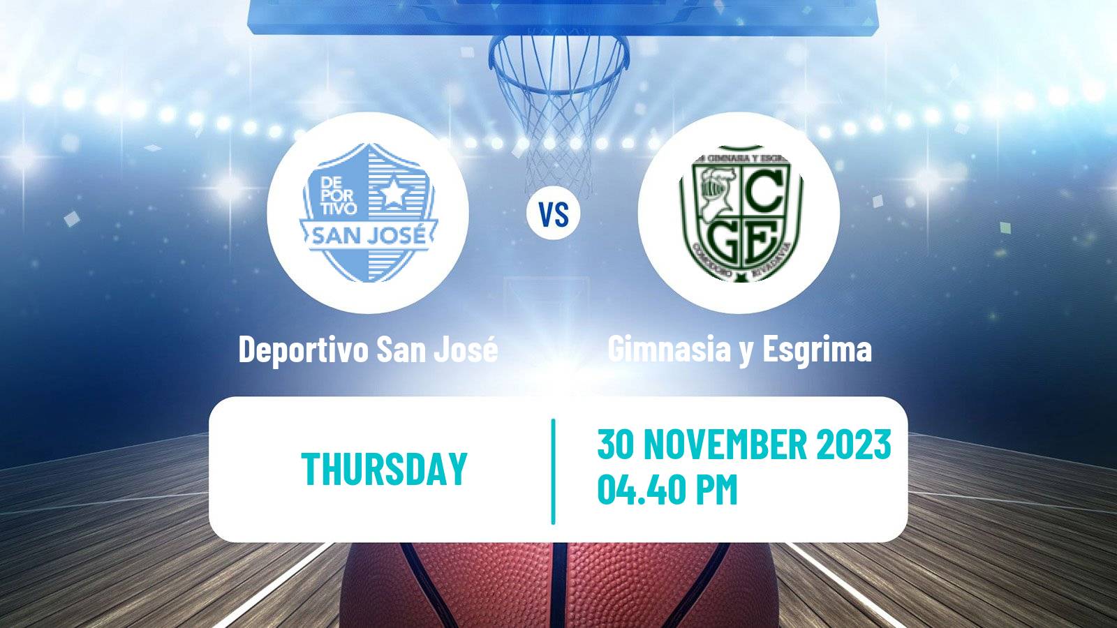 Basketball Basketball South American League Deportivo San José - Gimnasia y Esgrima