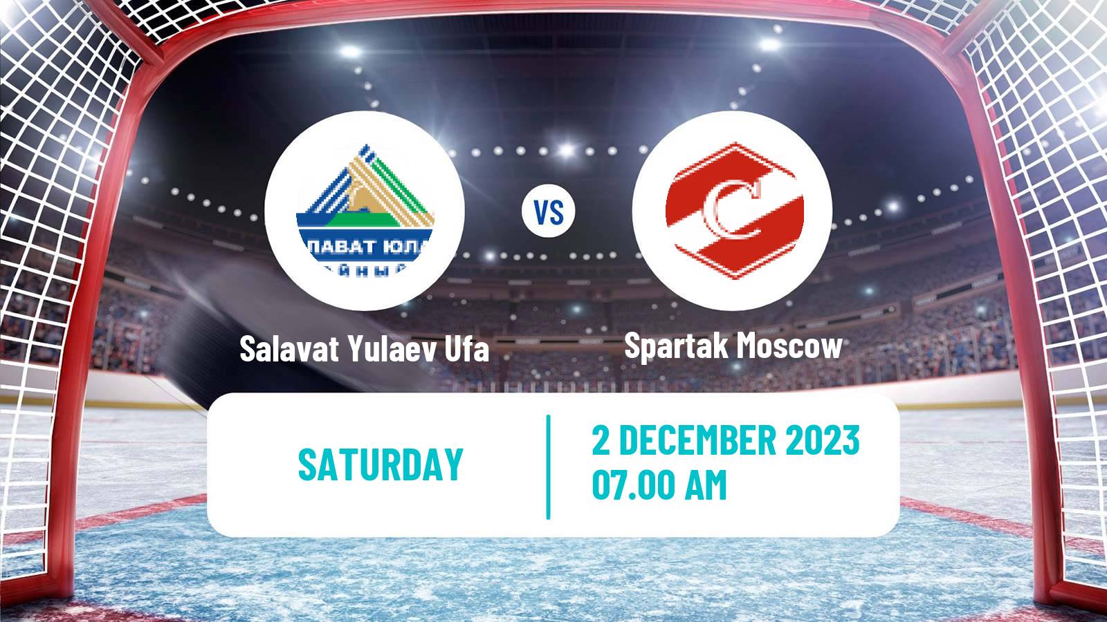 Hockey KHL Salavat Yulaev Ufa - Spartak Moscow