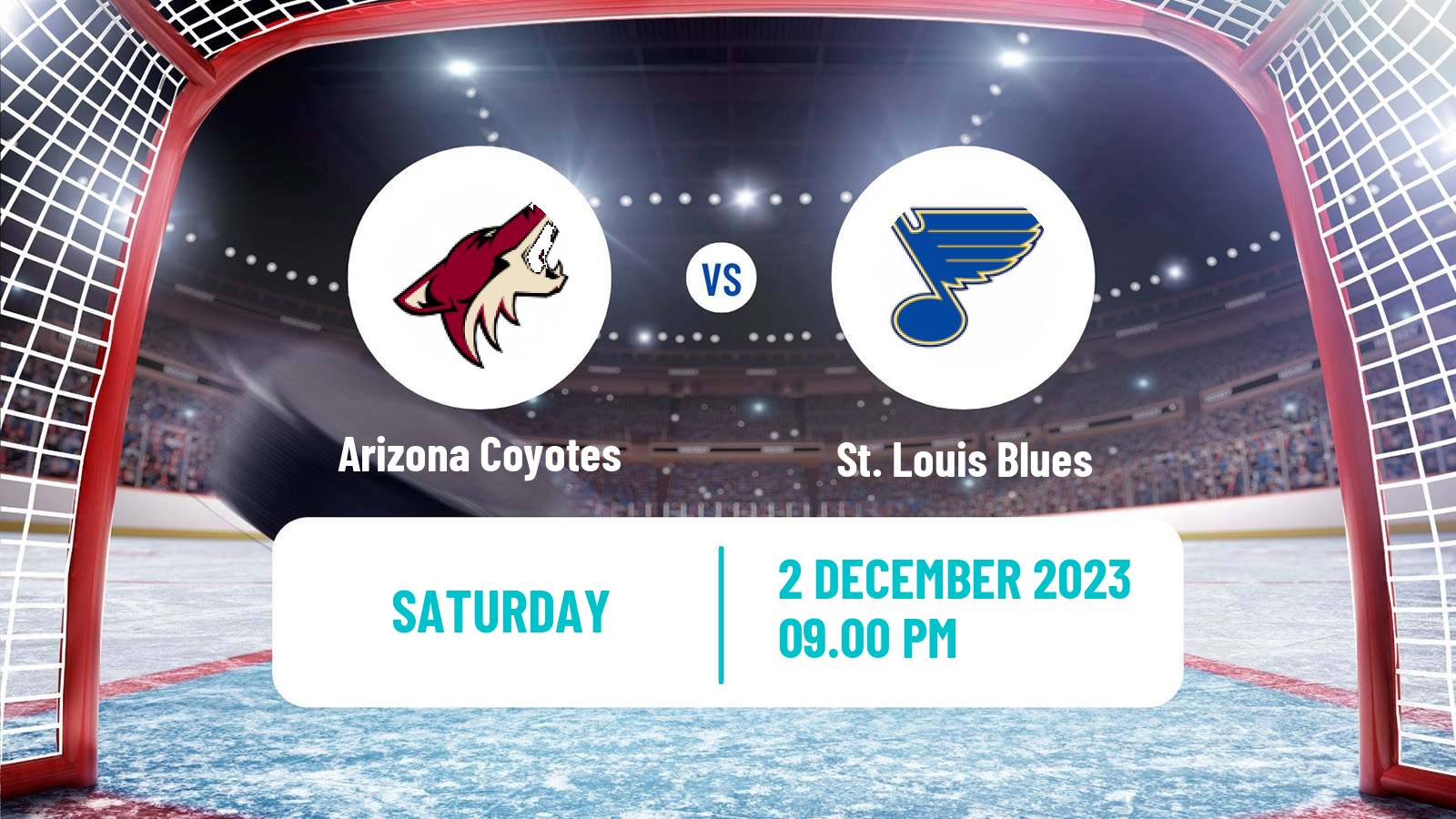Hockey NHL Arizona Coyotes - St. Louis Blues