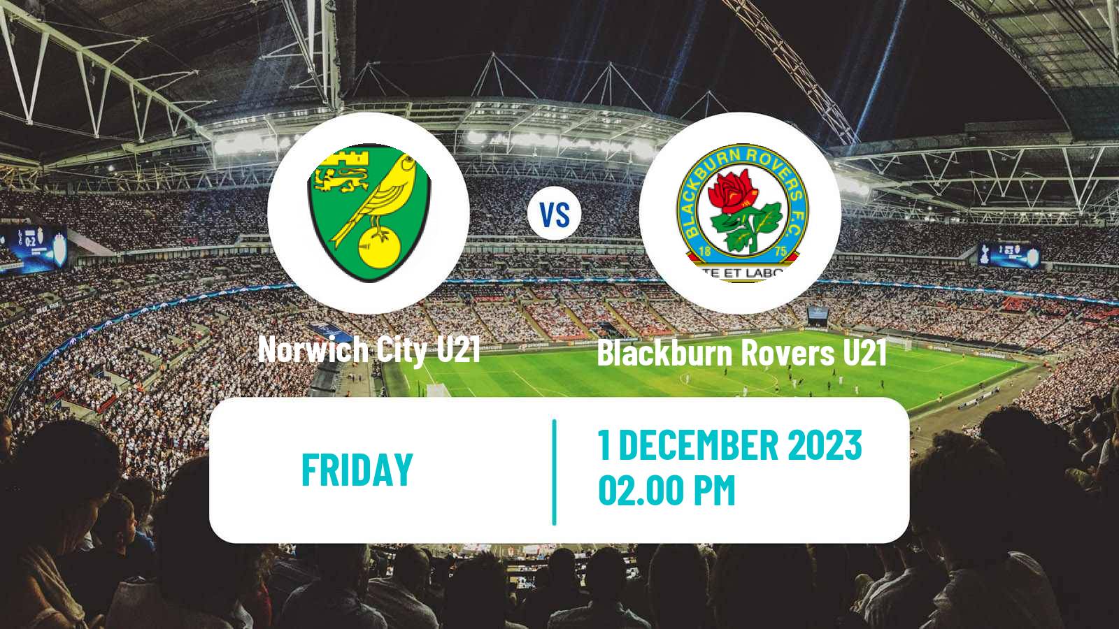 Soccer English Premier League 2 Norwich City U21 - Blackburn Rovers U21