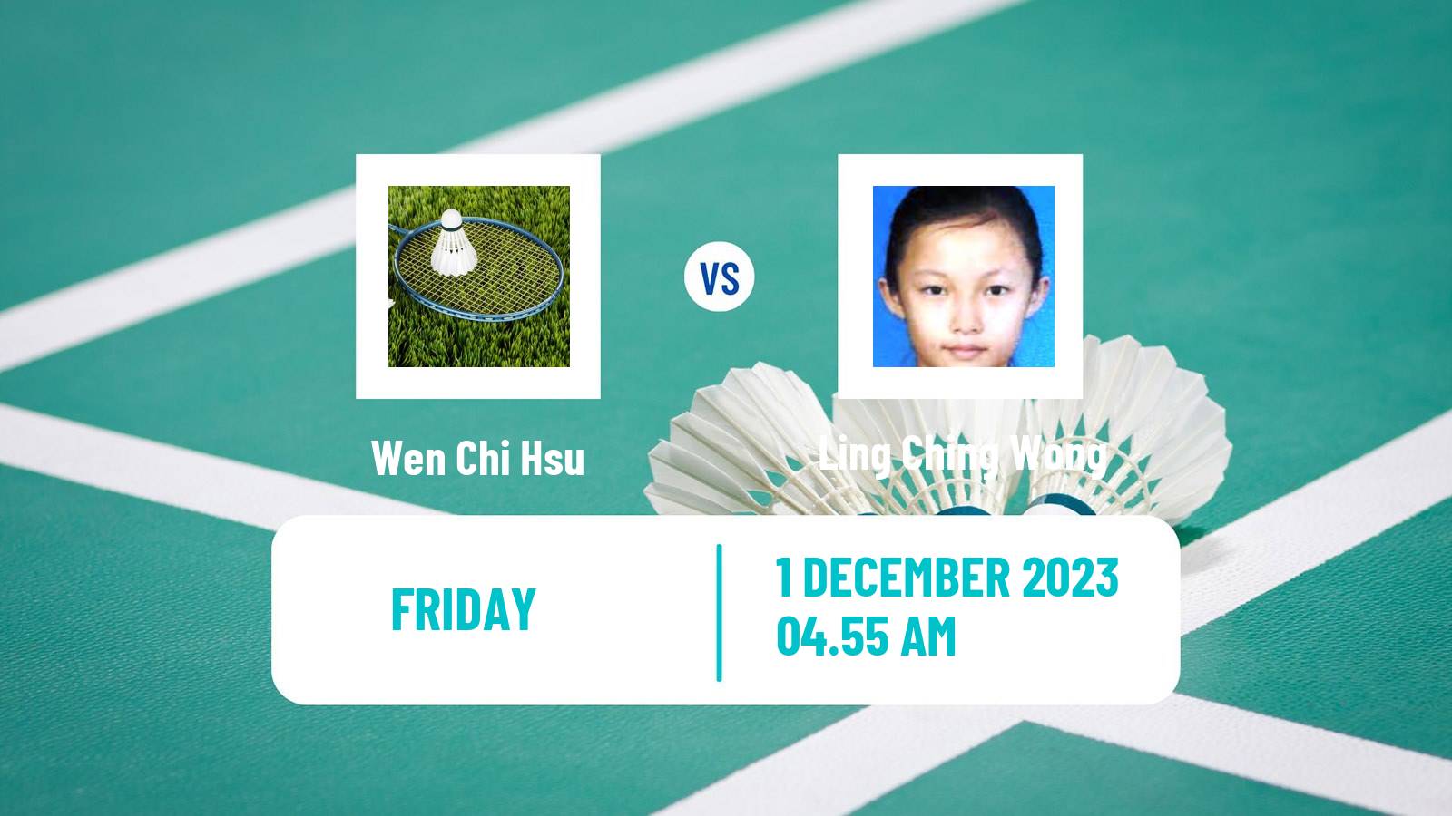 Badminton BWF World Tour Syed Modi International Championships Women Wen Chi Hsu - Ling Ching Wong