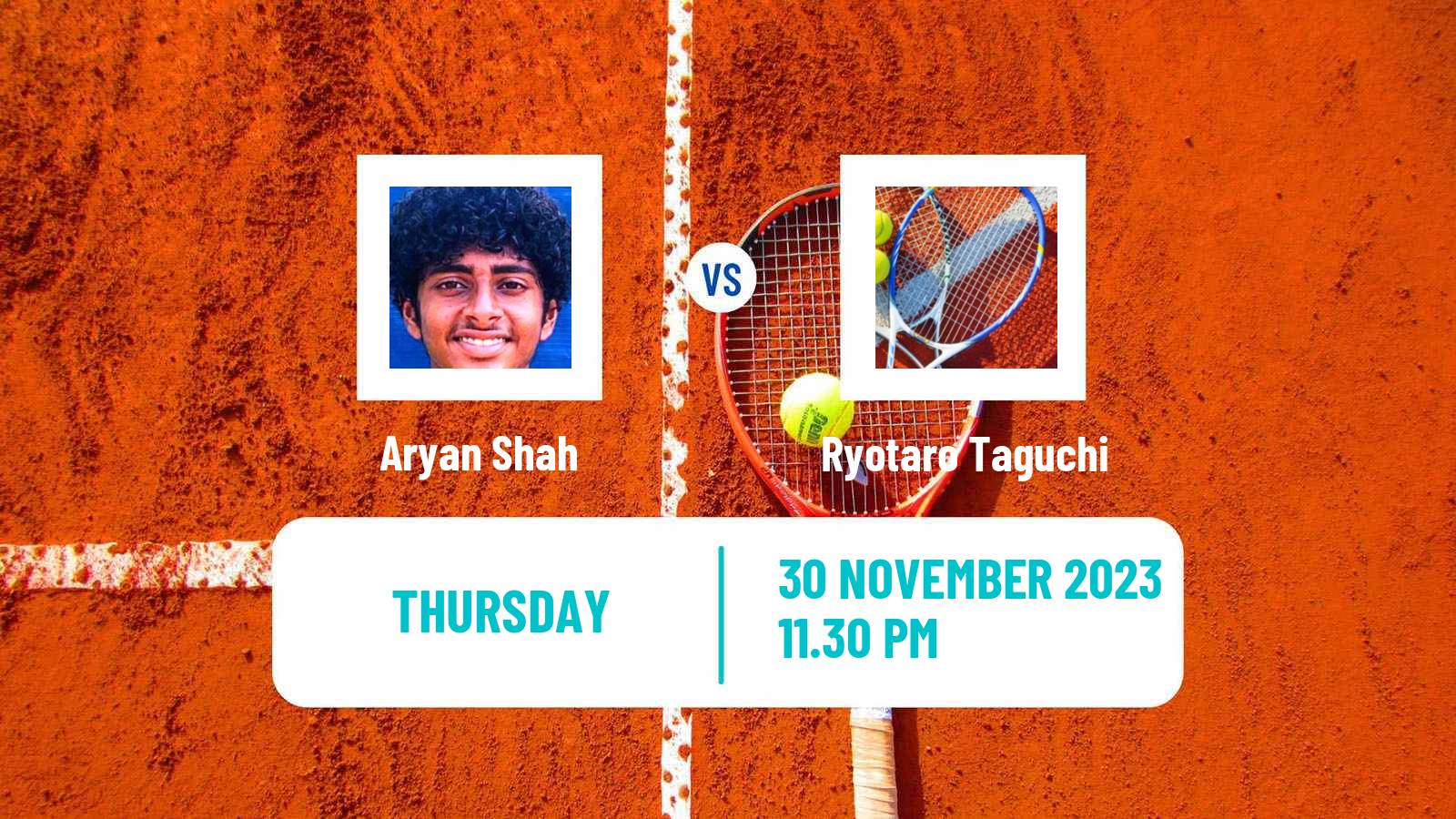 Tennis ITF M25 Kalaburagi Men Aryan Shah - Ryotaro Taguchi