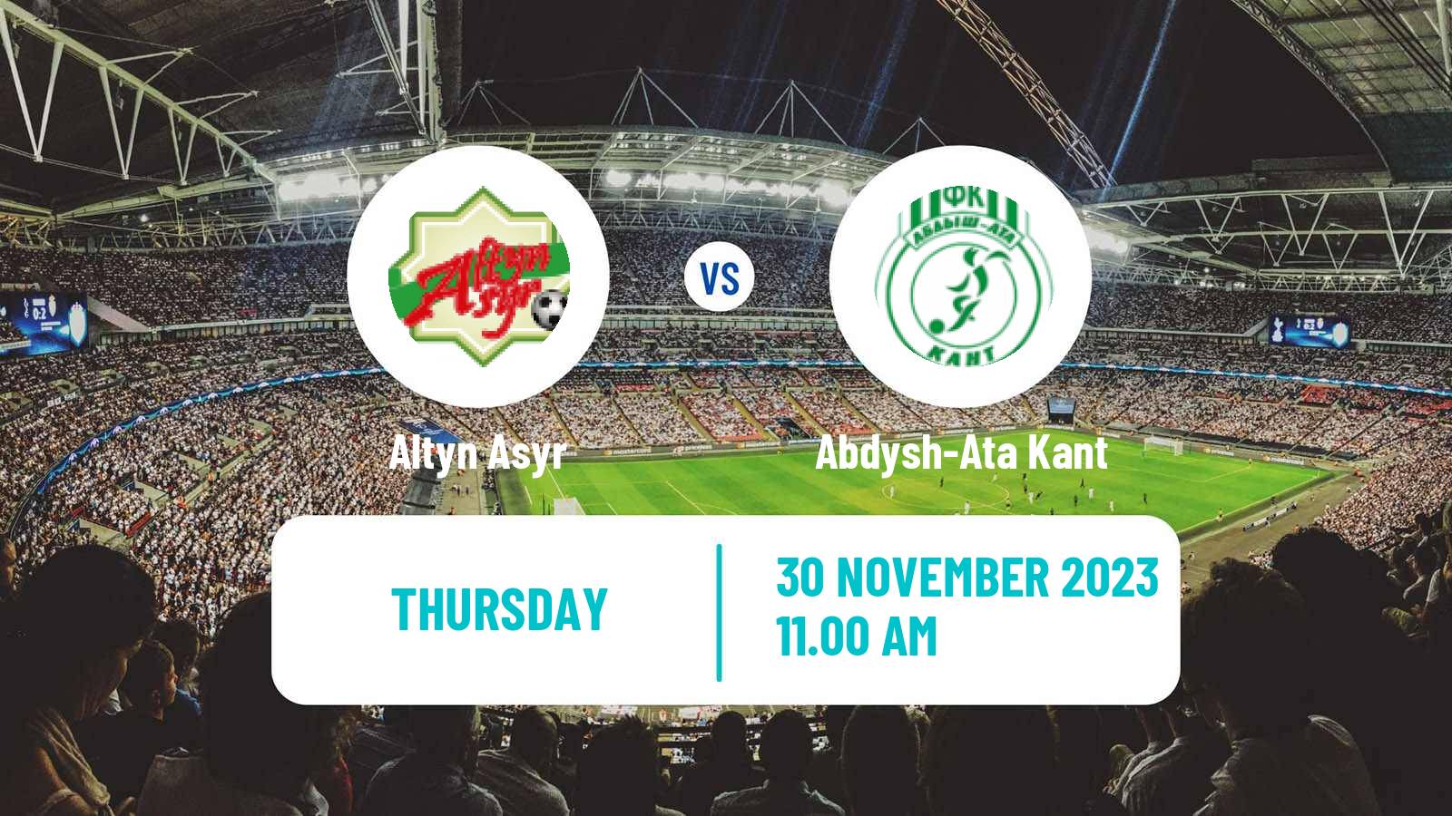 Soccer AFC Cup Altyn Asyr - Abdysh-Ata Kant